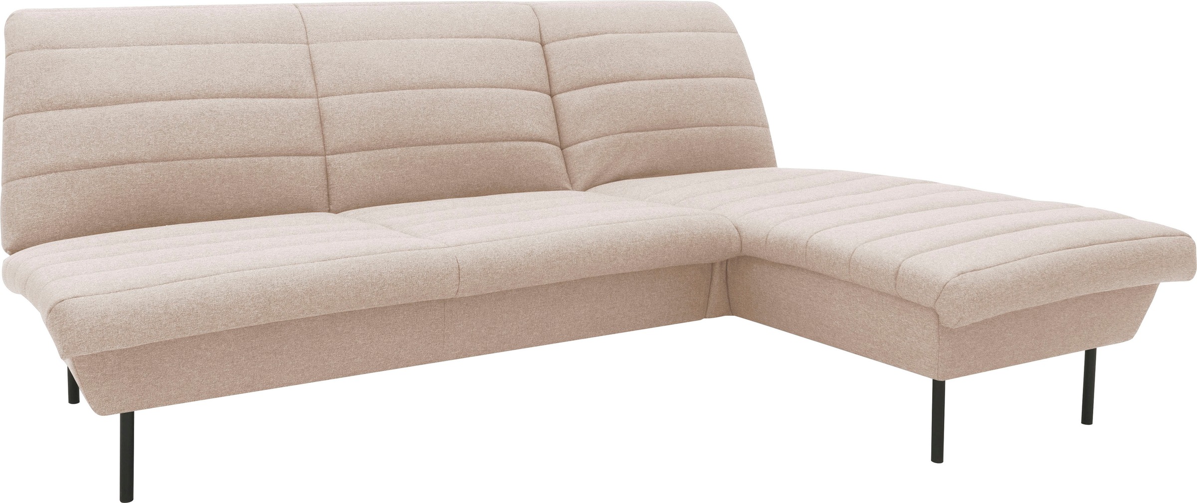LOOKS by Wolfgang Joop Ecksofa »LOOKS IX L-Form«, Quersteppung, ohne Armlehnen