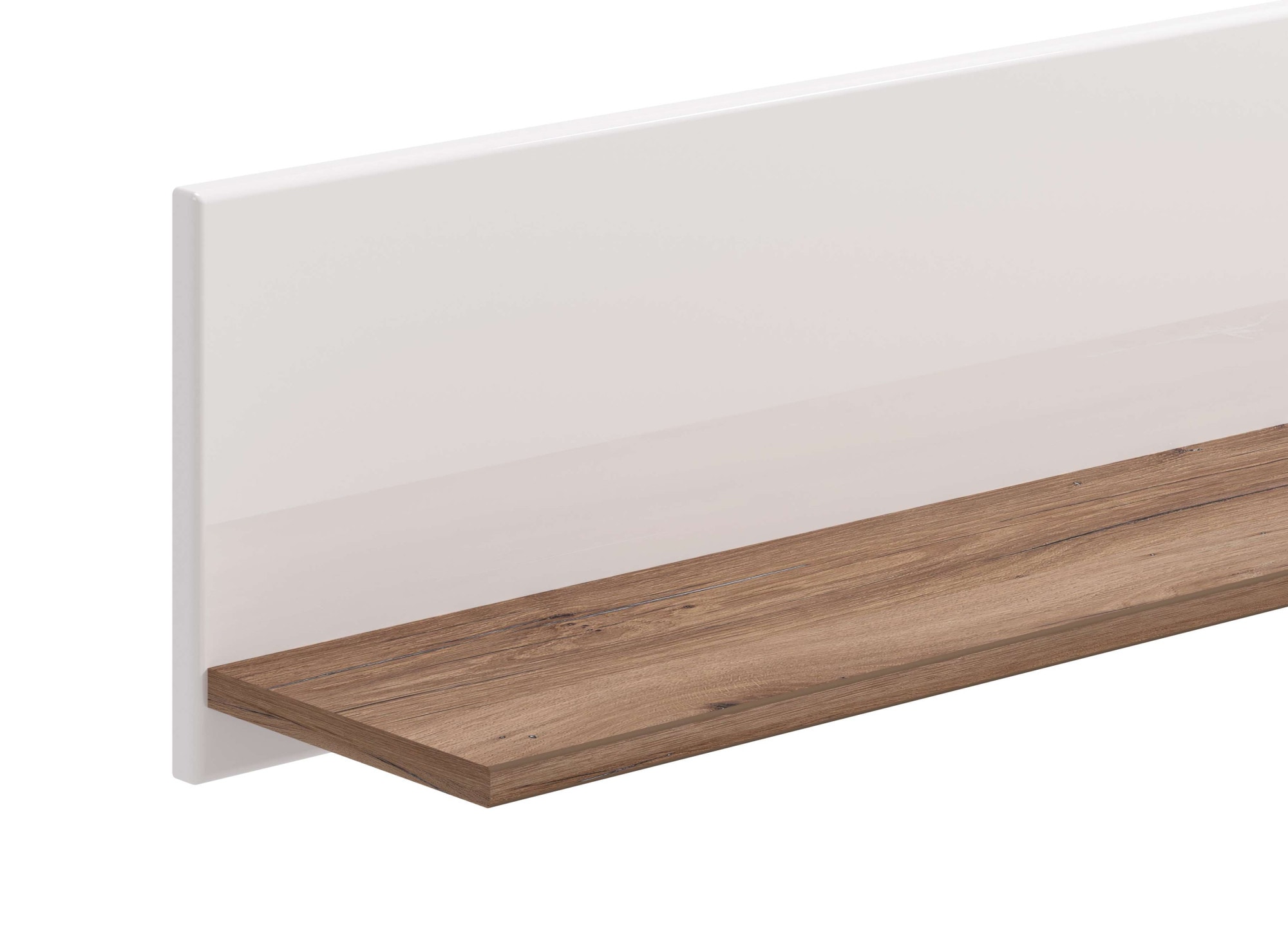 INOSIGN Tableau mural »Burgundy Schwebendes Regal, Wandregal, Ablage« Hochglanzfront, 1 Ablageboden, Breite 120 cm