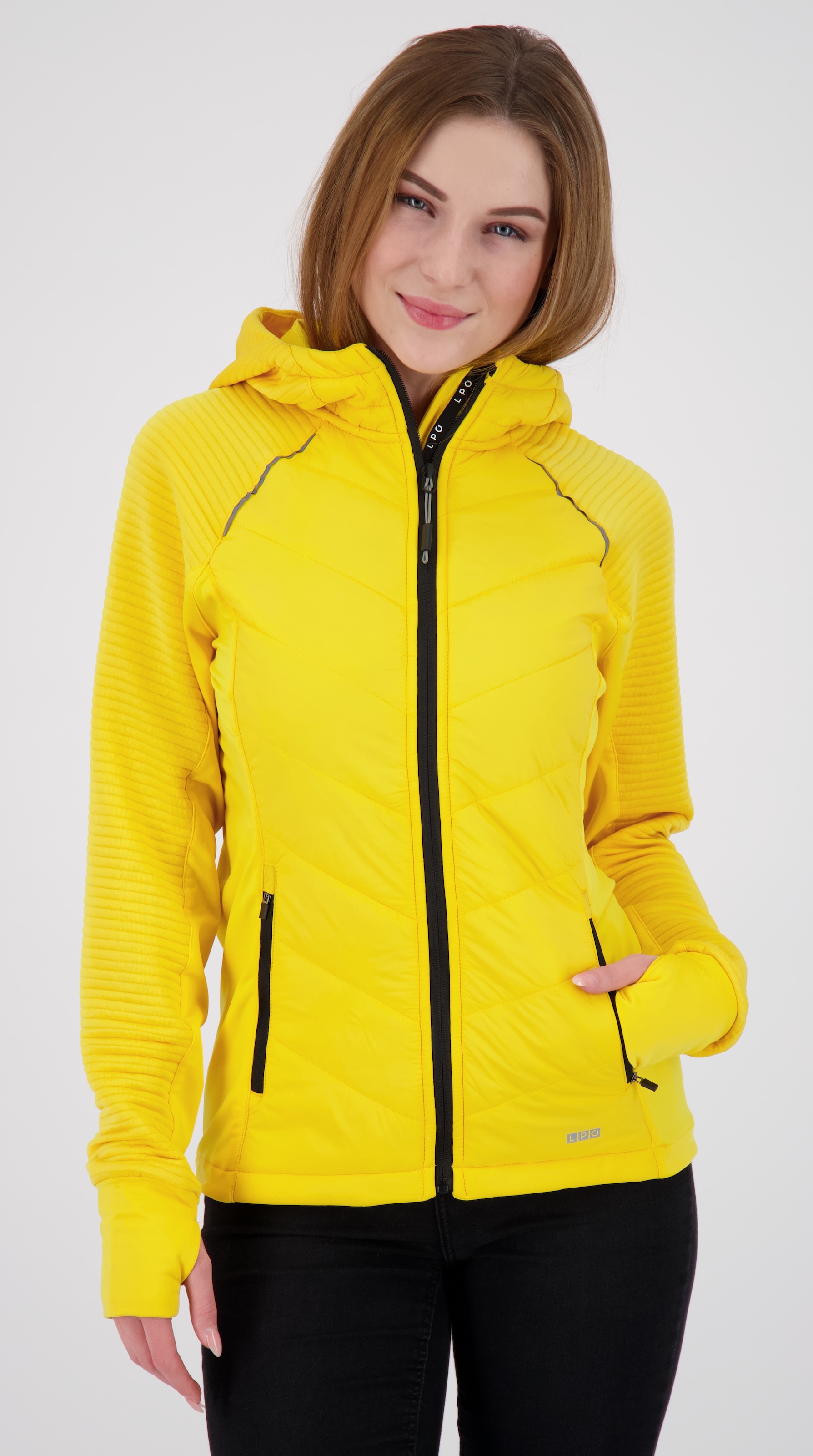 DEPROC Active Strickfleecejacke »ELMCOURT WOMEN«, auch in Grossen Grössen erhältlich