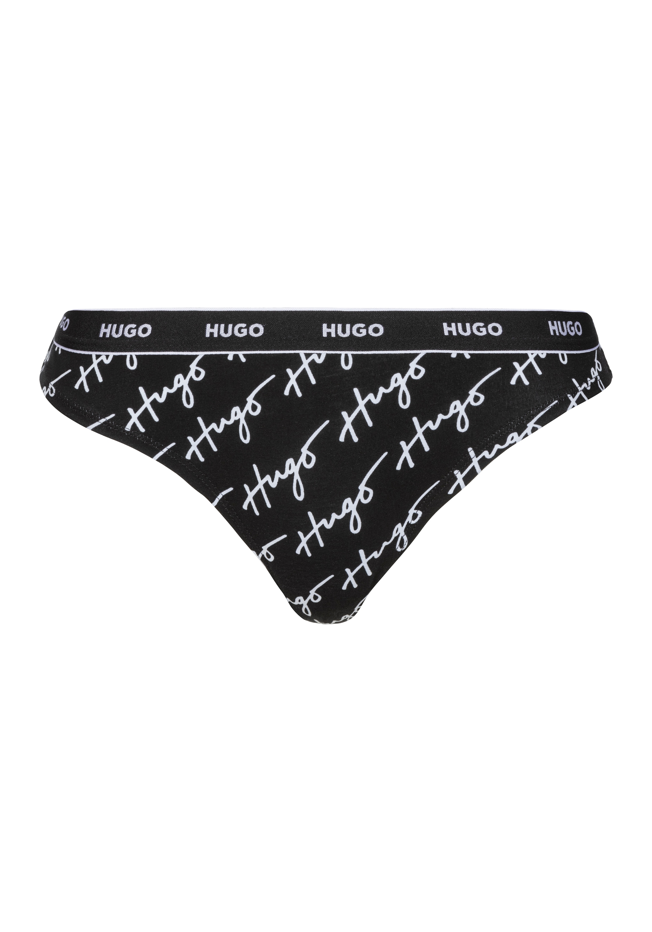 HUGO Underwear String »TRIPLET THONG DESIGN« Set, 3, 3 Stk. mit Logobund