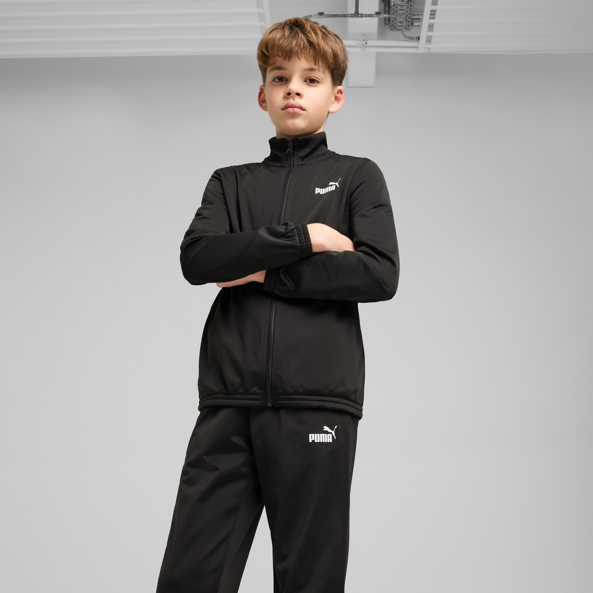 PUMA Trainingsanzug »POLY SUIT B«, (2 tlg.)