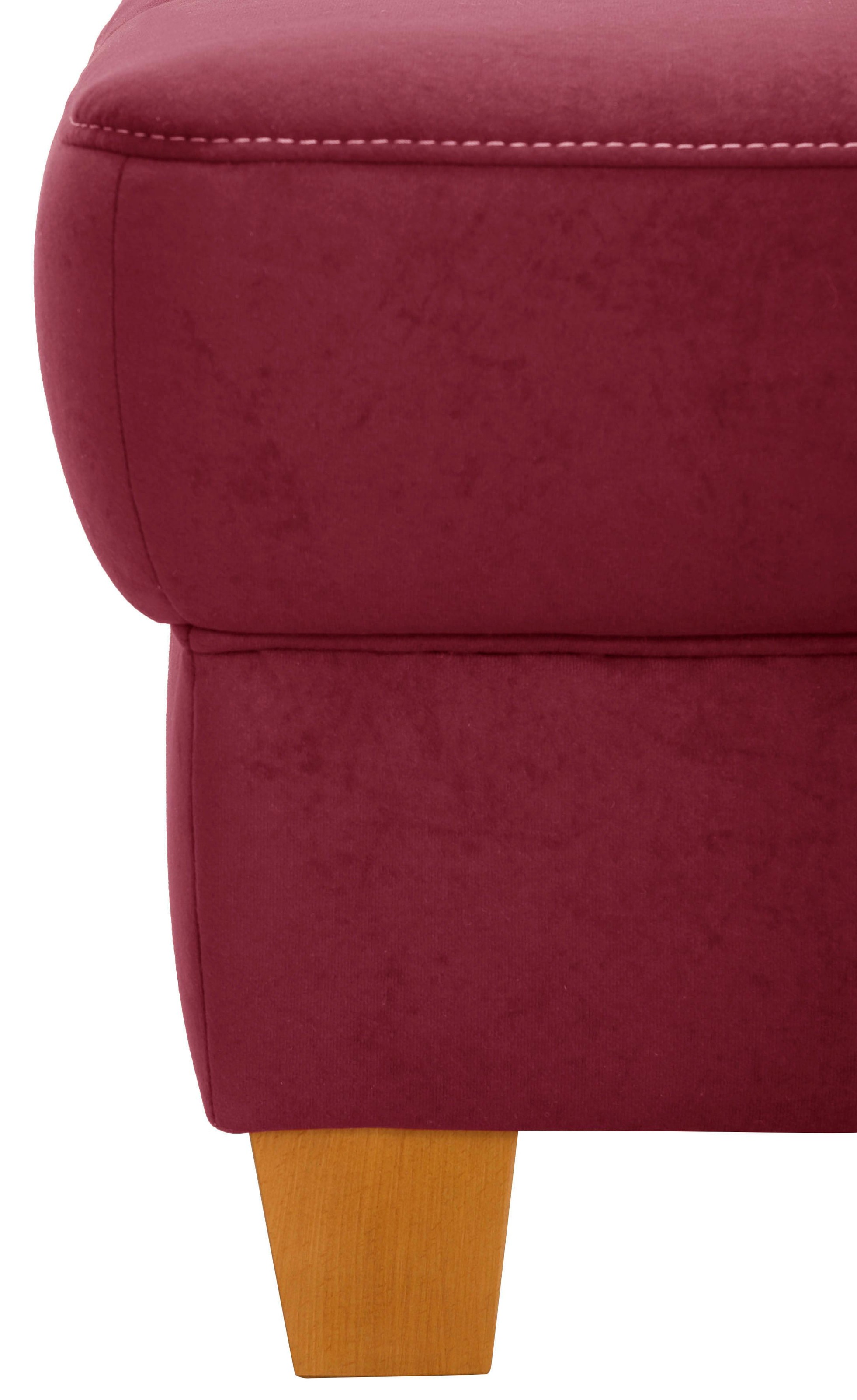 Home affaire Hocker »Puccini«, mit Kontrastnaht