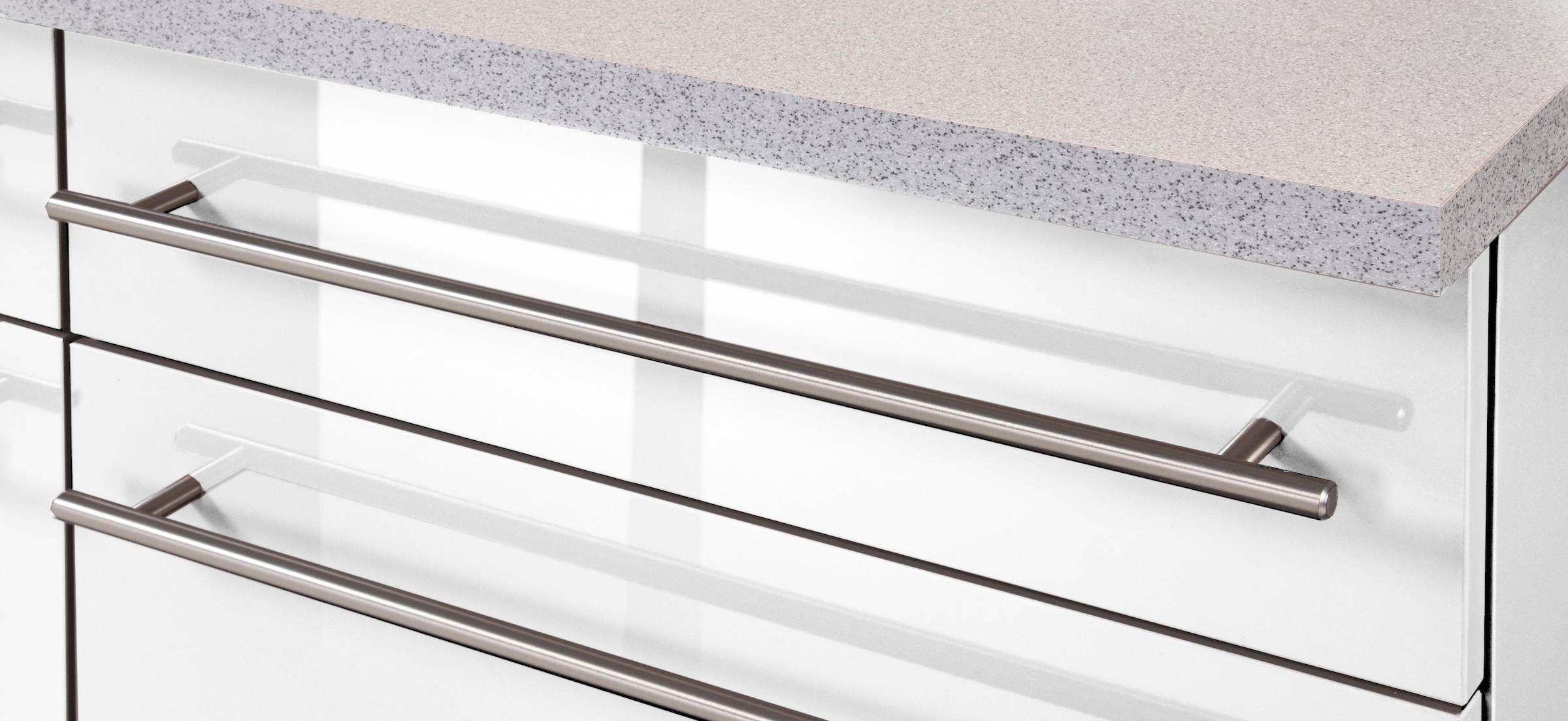 wiho Küchen Unterschrank »Chicago, TOPSELLER« 100 cm breit, 2 Schubkästen und 2 Türen, für viel Stauraum