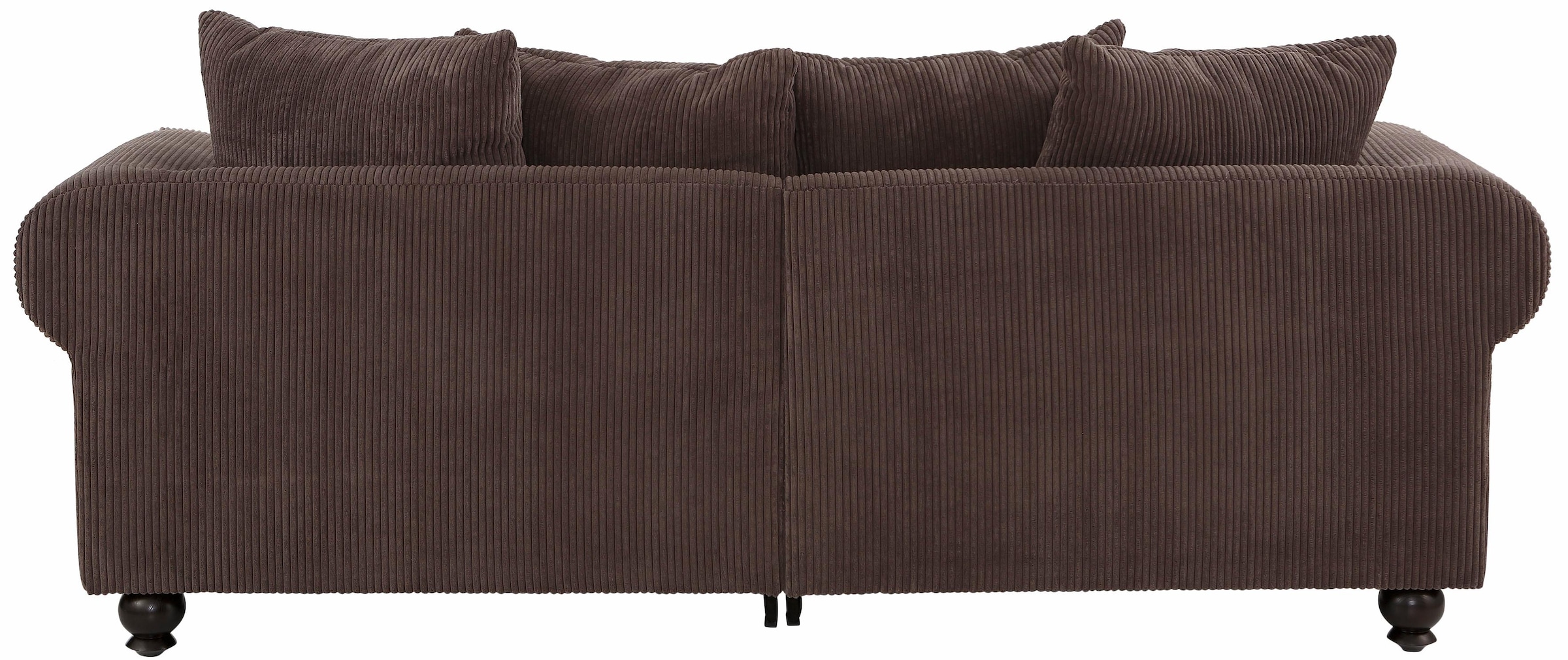 Home affaire Big-Sofa »King Henry Mega Sofa, viel Platz, Breite 242cm, Federkern«, in legerer Polsterung und vielen losen Kissen