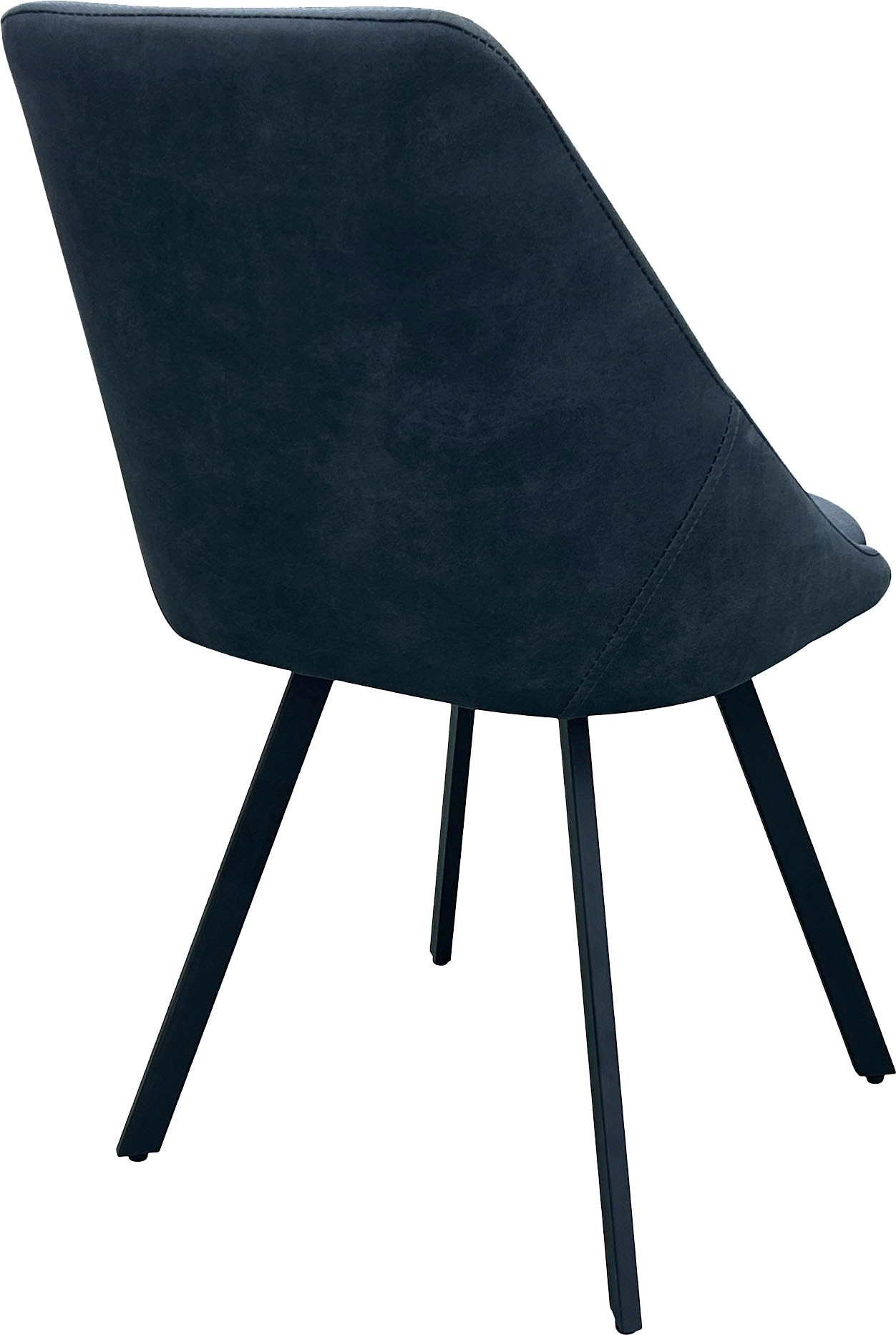 byLIVING Esszimmerstuhl »Jasper (2er-Set)«, (Set), Sitzschale 360°drehbar, Metall schwarz, Küchenstuhl, diverse Bezüge