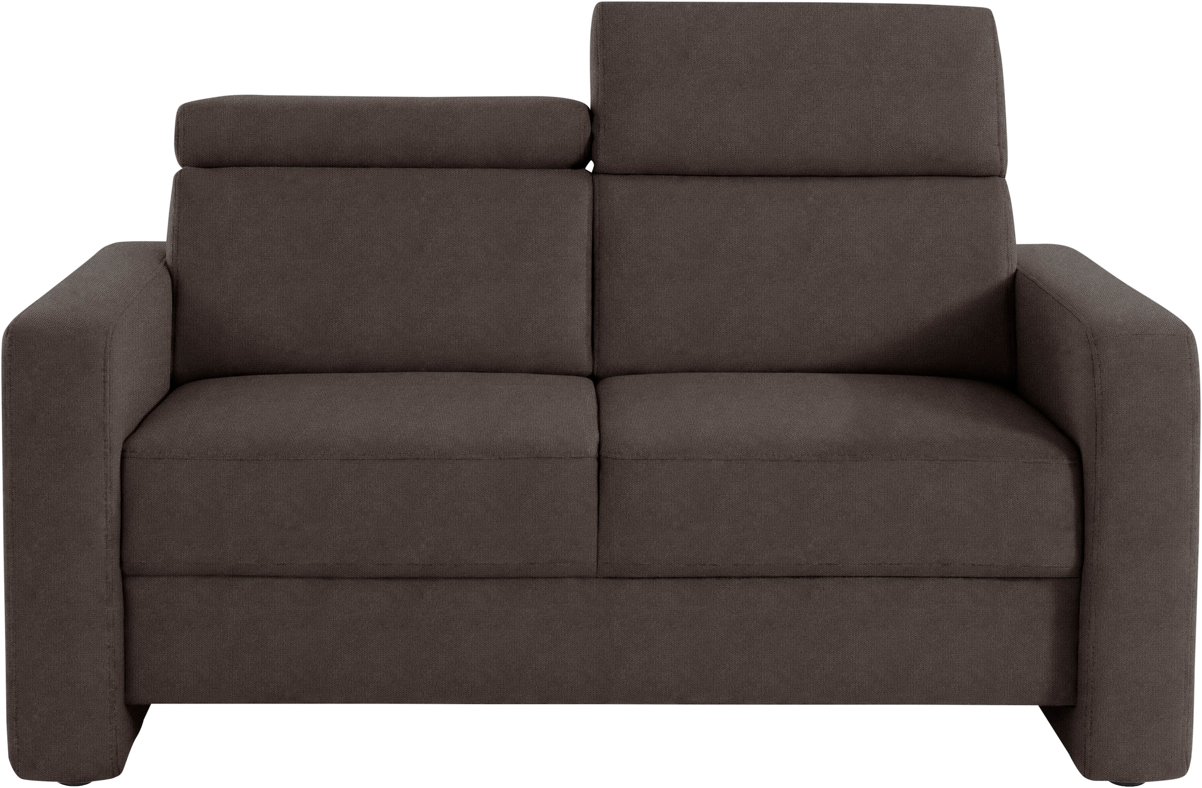 sit&more 2-Sitzer »Bologna«, inklusive Kopfteilverstellung und Federkern