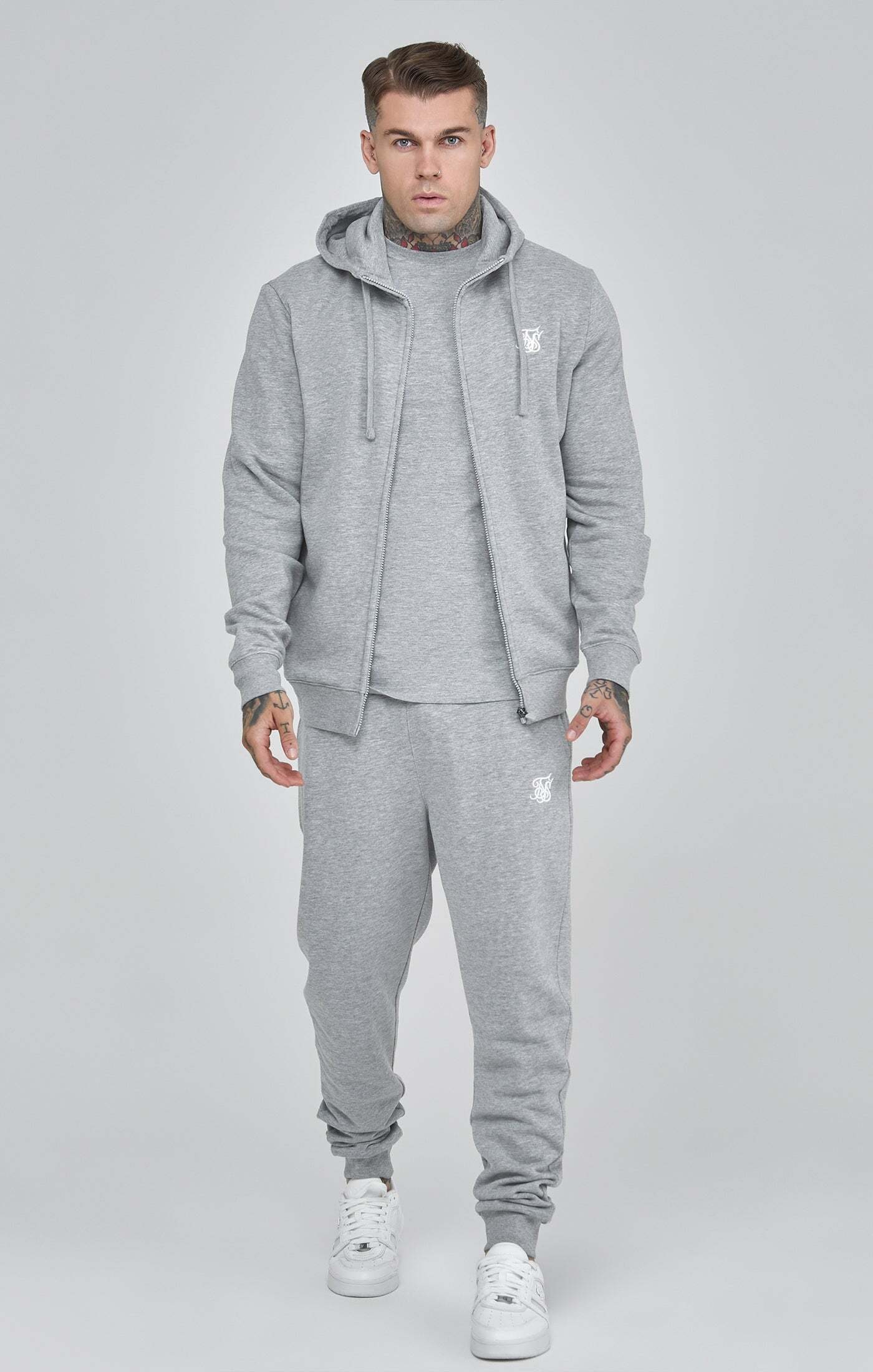 Siksilk Kapuzenpullover »Siksilk Sweatjacken Essentials Full Zip Hoodie«