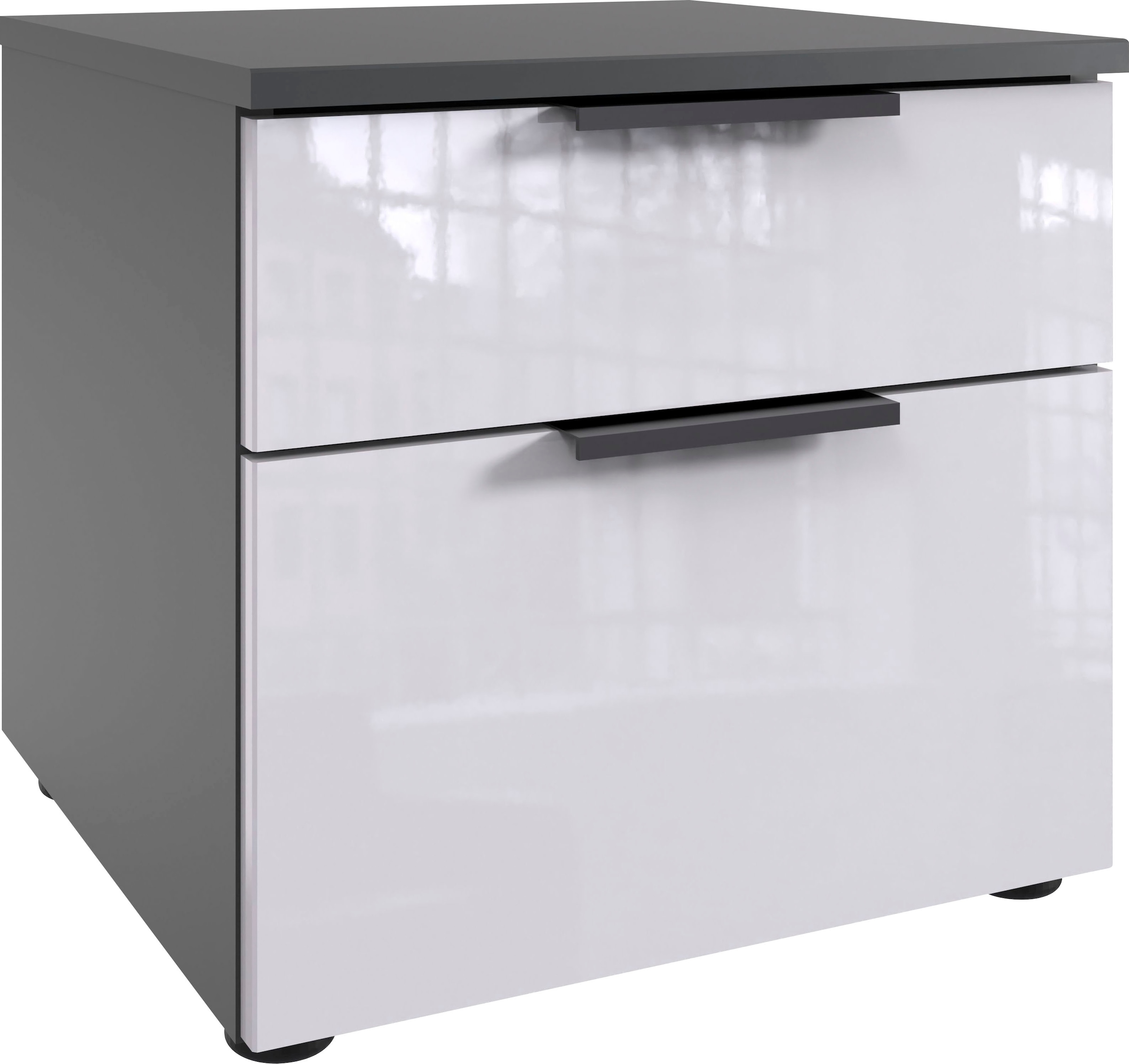 Image of Wimex Nachtkommode "level36 D by fresh to go" mit soft-close Funktion und Lackfronten, 2 Schubladen