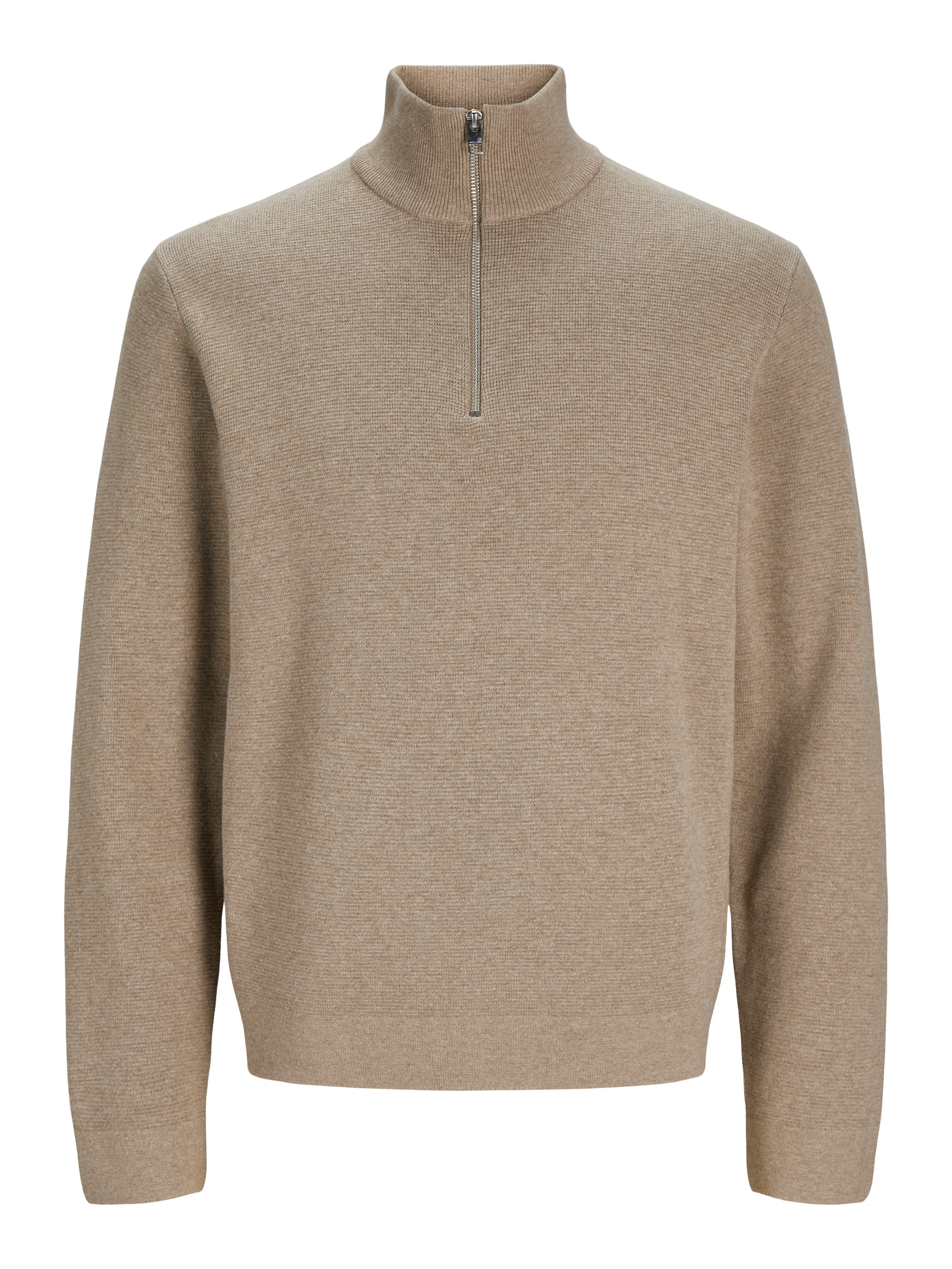 Jack & Jones Troyer »JPRBLAMILANO STITCH KNIT HALF ZIP SN« mit kurzem Reissverschluss