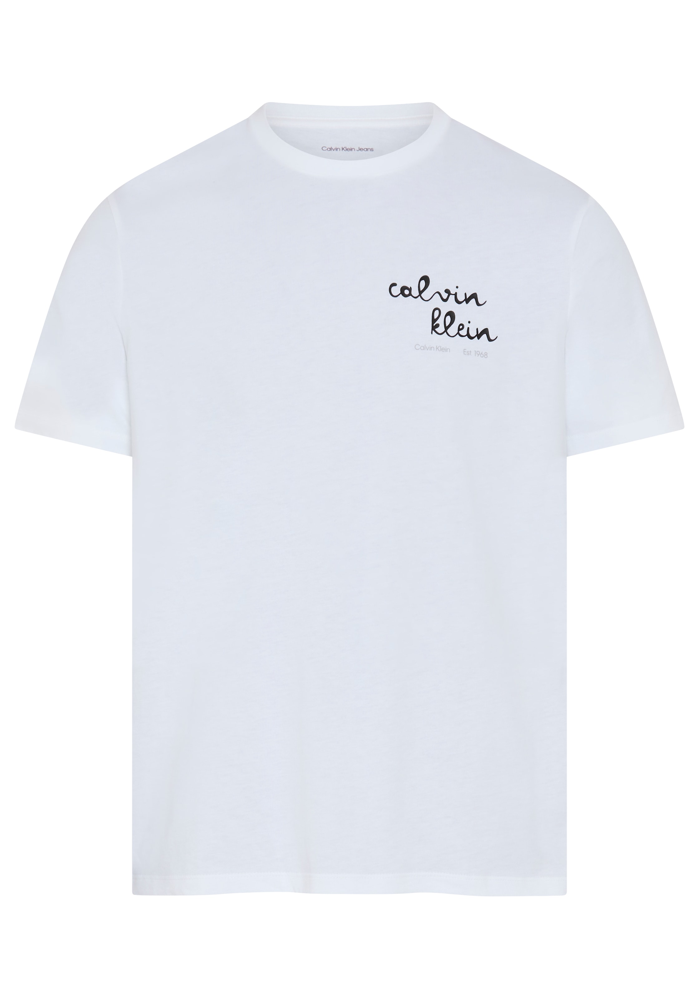 Calvin Klein Jeans T-shirt »LINES SEASONAL« Coupe régulière avec imprimé