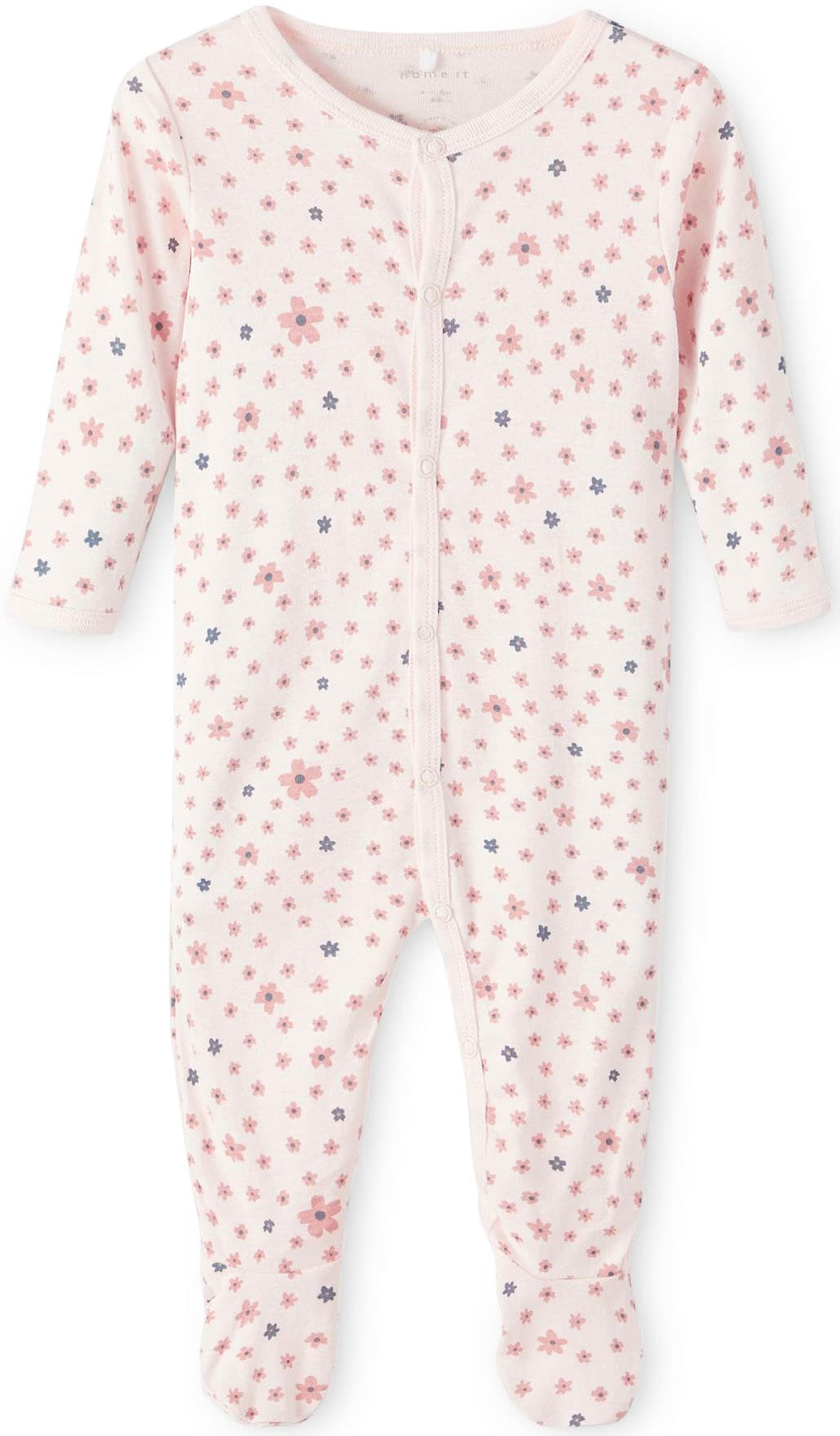 Name It Schlafoverall »NBFNIGHTSUIT 2P W/F ROSETTE FLOWER«
