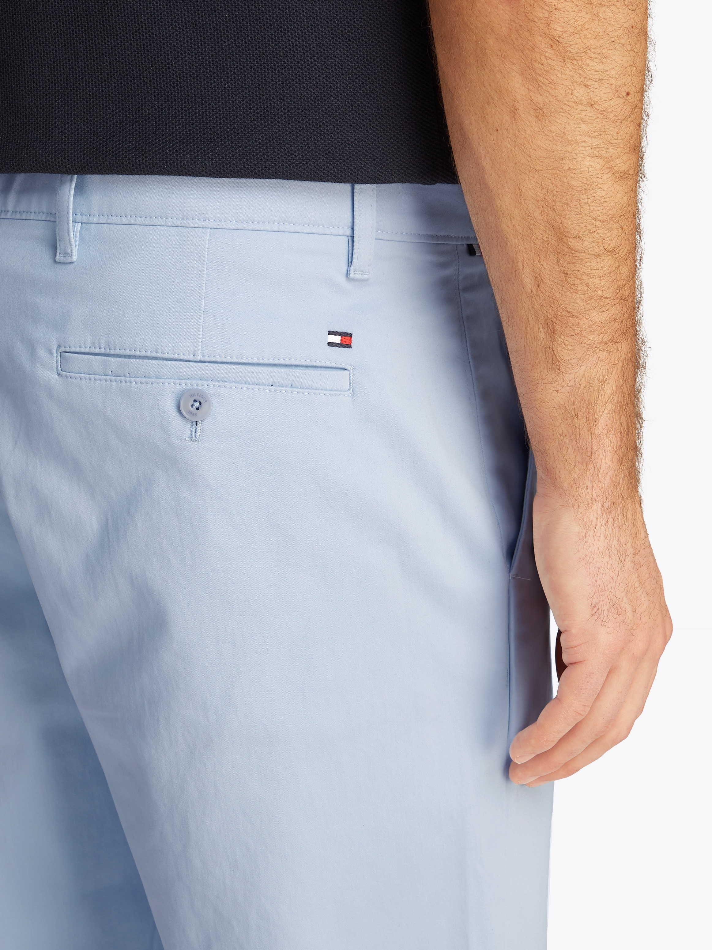 Tommy Hilfiger Chinohose »HARLEM CHINO SATIN«
