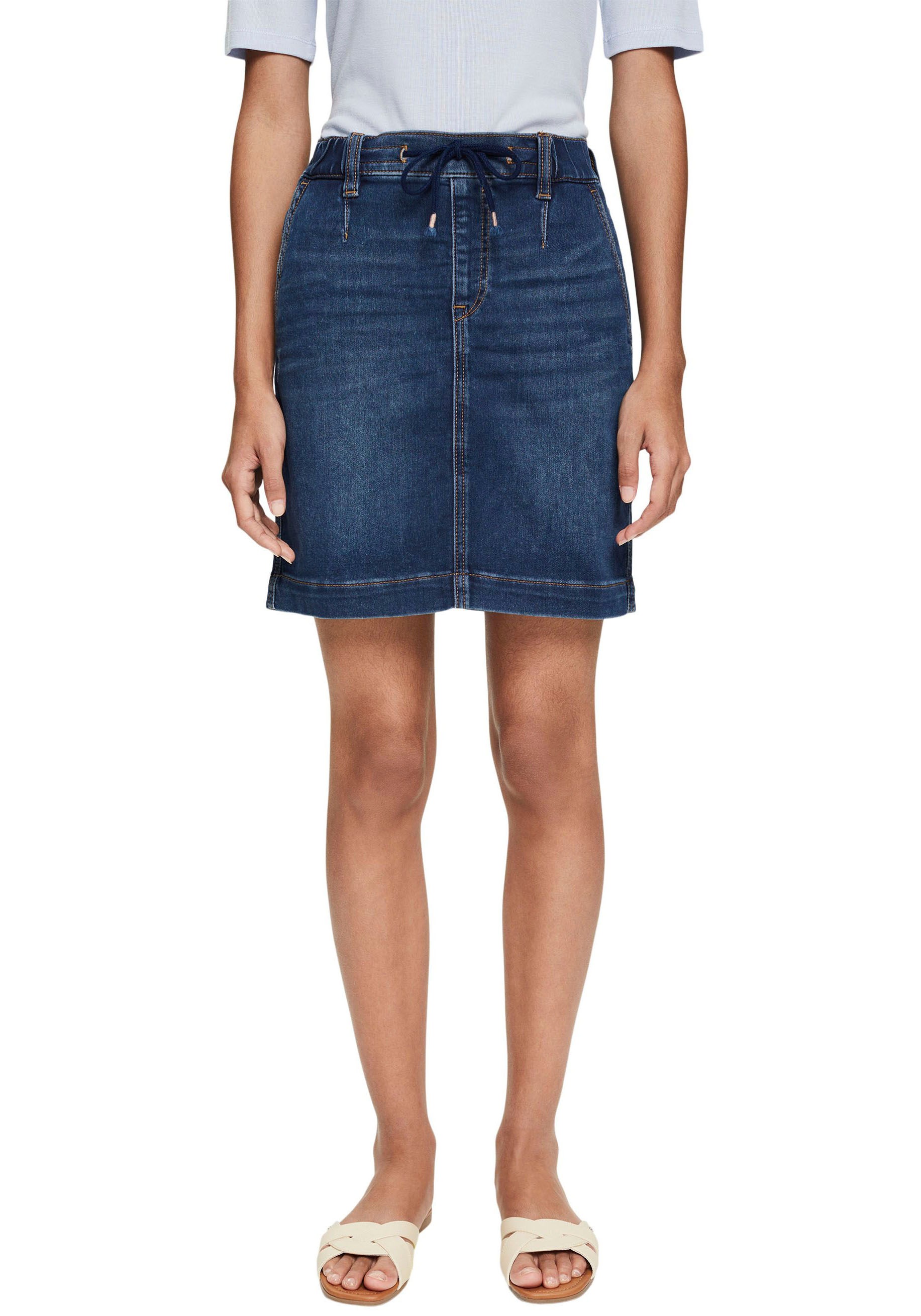 Image of edc by Esprit Jeansrock, mit Tunnelzugbund bei Ackermann Versand Schweiz