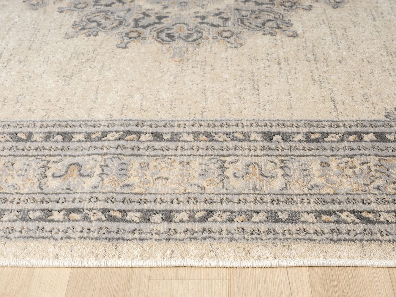 GOODproduct Teppich »Banli, Vintage-Look, Orient-Optik« rechteckig 9 mm Höhe dezenter Glanz, Schrumpf-Garn-Effekt, Vintage-Look, Orient-Optik