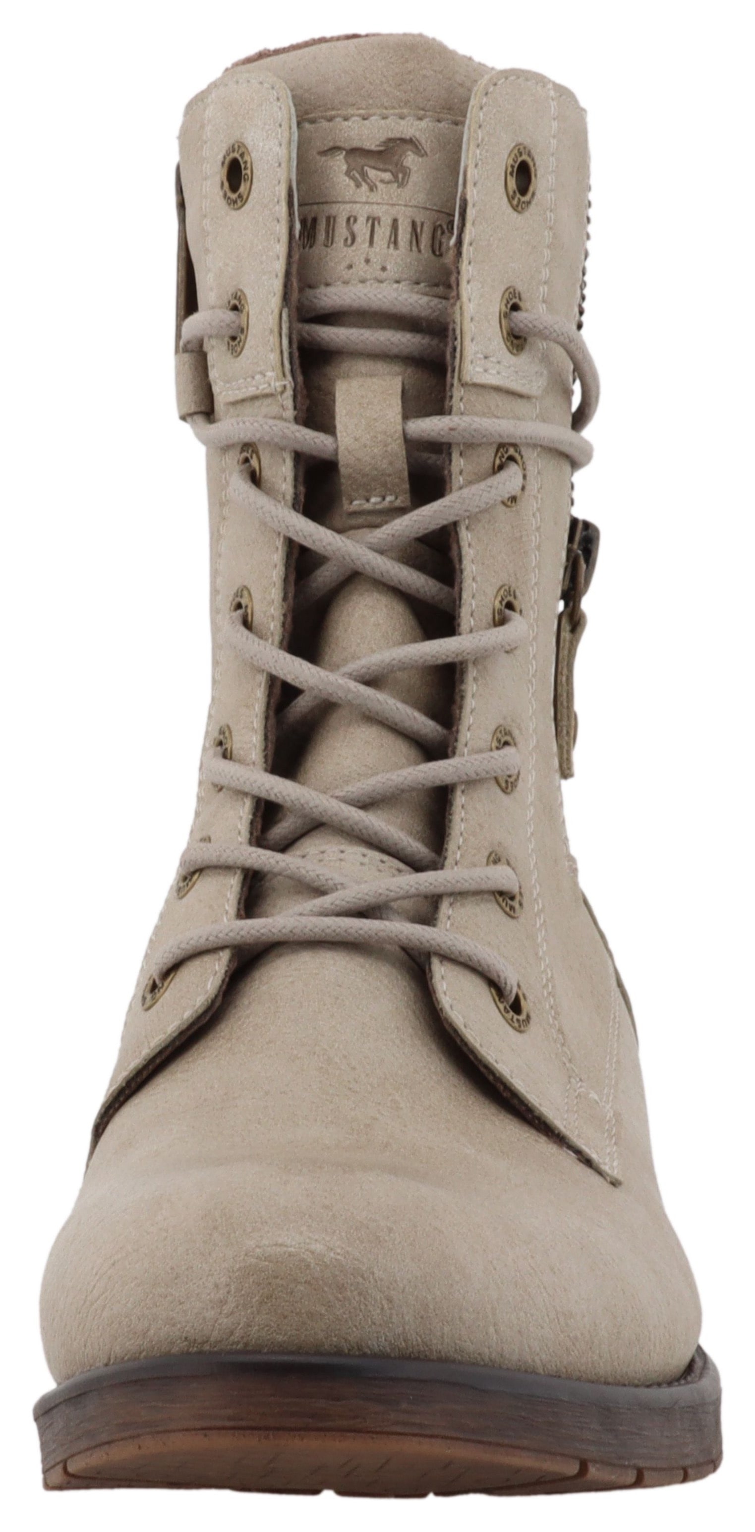 Mustang Shoes Bottes d'hiver »Elfi«  bottes d’hiver avec fermeture éclair et laçage marqué