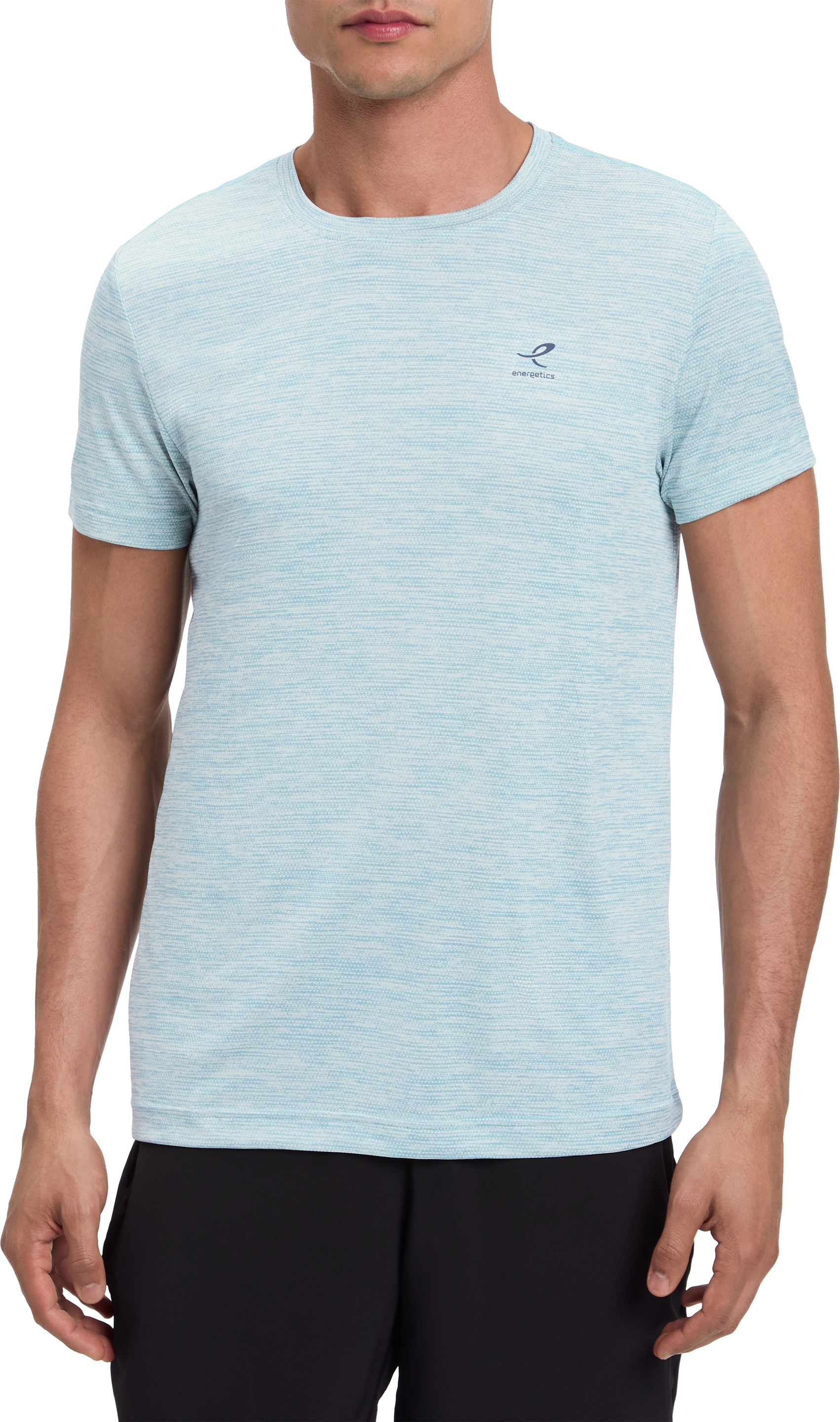 Image of Energetics T-Shirt "HE.-T-SHIRT TELLY II SHORT SLEEVE M" Kurzarm-Design, mit Rundhalsausschnitt, DRY PLUS Technologie