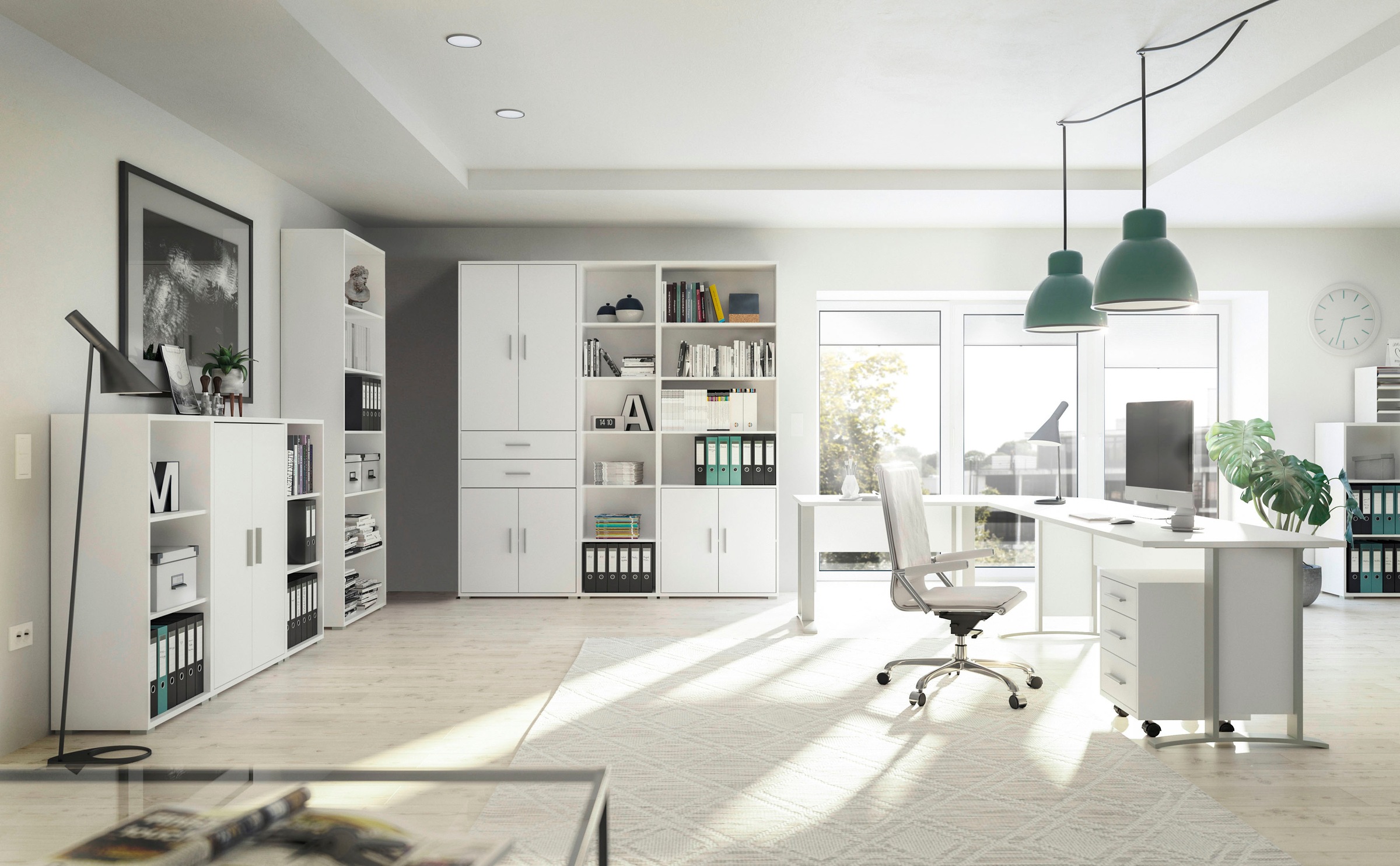 BEGA OFFICE Rollcontainer »Büro-Rollcontainer mit Schubladen, Rollcontainer Rollbar«