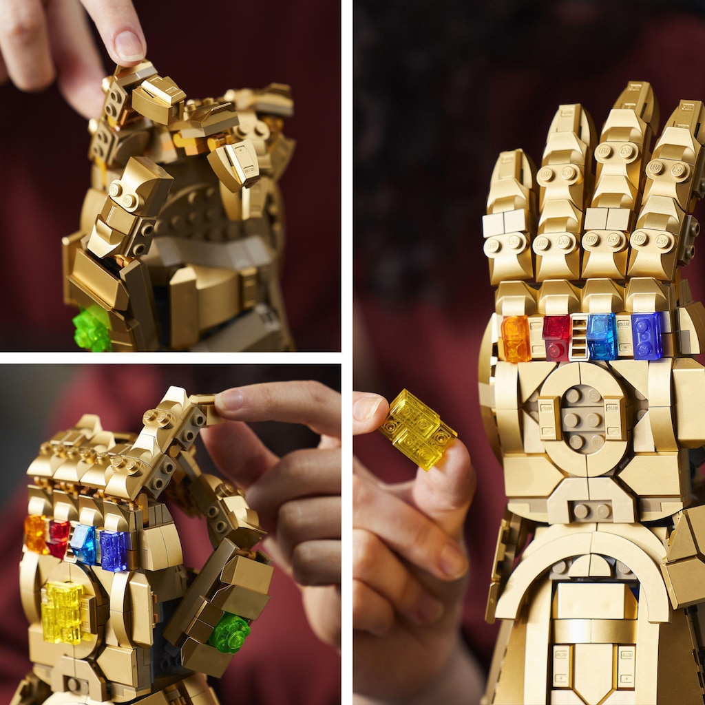 LEGO® Konstruktionsspielsteine »Infinity Handschuh (76191), Marvel Avengers Movie 4«, (590 St.)