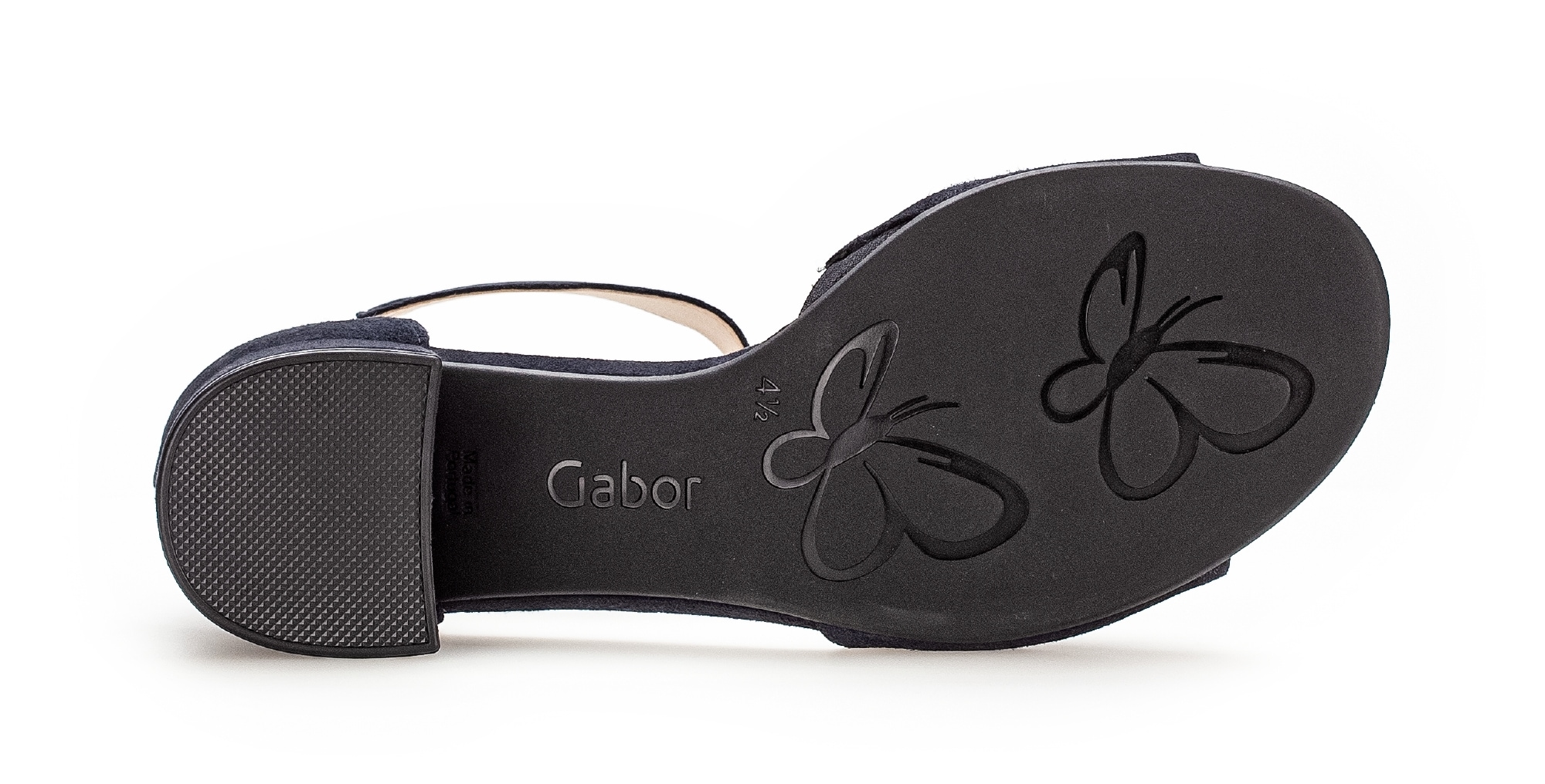 Gabor Sandalette »Tunis«  Blockabsatz, Festtagsschuh, Abendschuh mit Zierschnalle, G-Weite