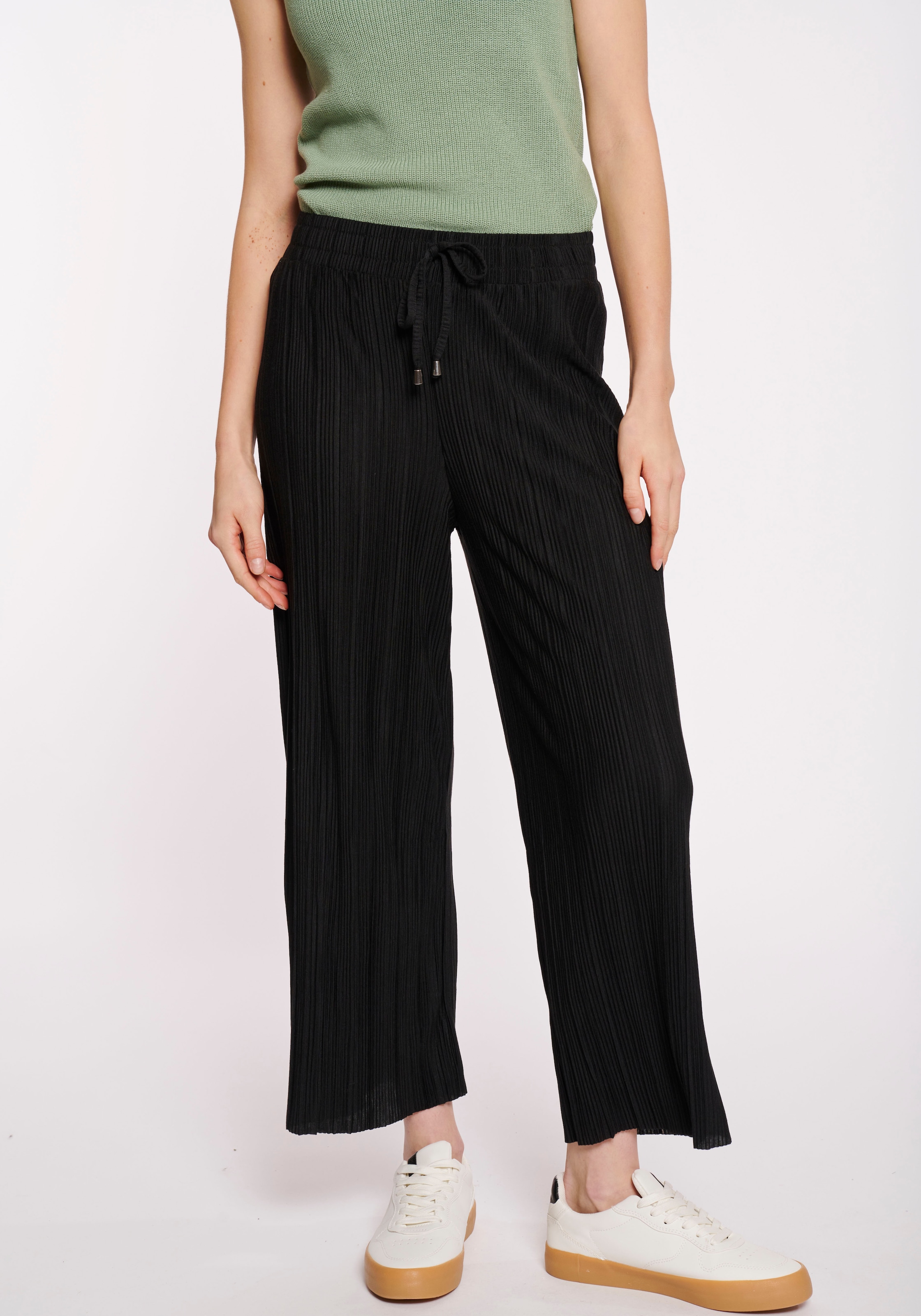 HaILY’S Schlupfhose »3/4 P TR Lo44retta«, mit Plisseefalten