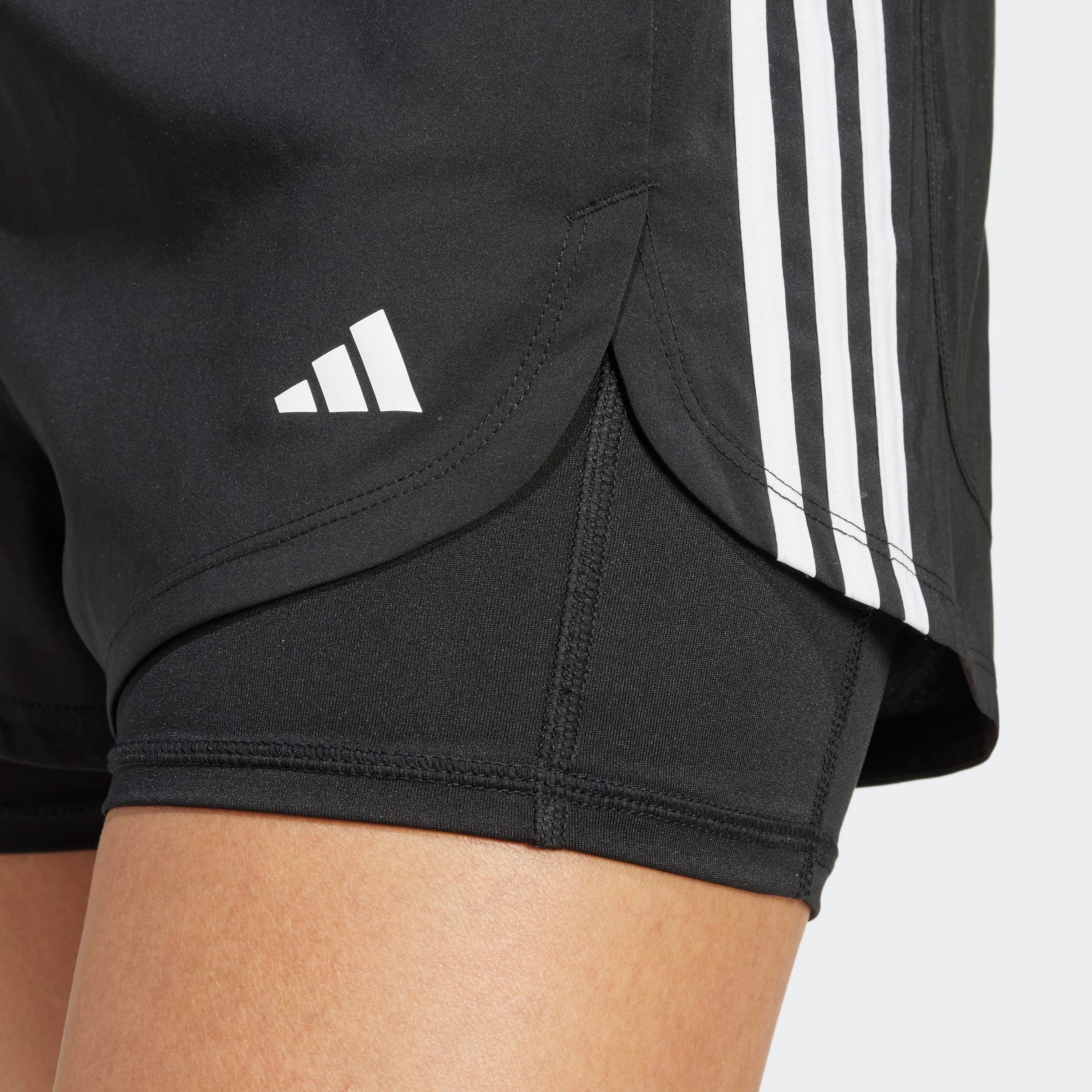 adidas Performance Shorts »2-IN-1 PACER«, (1 tlg.)