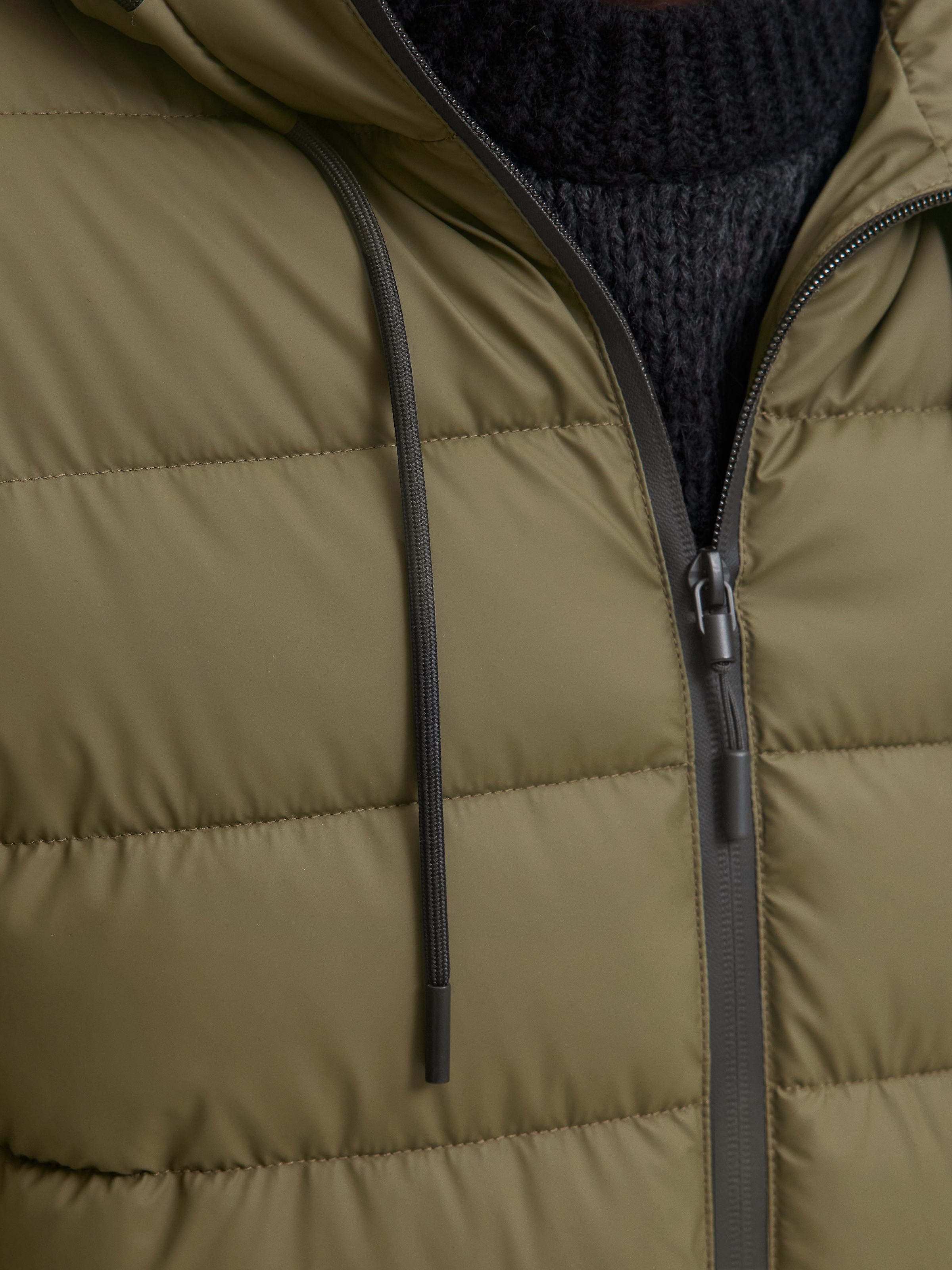 Jack & Jones Veste matelassée »JCOPOINT PU PUFFER JACKET BF« mit Kapuze