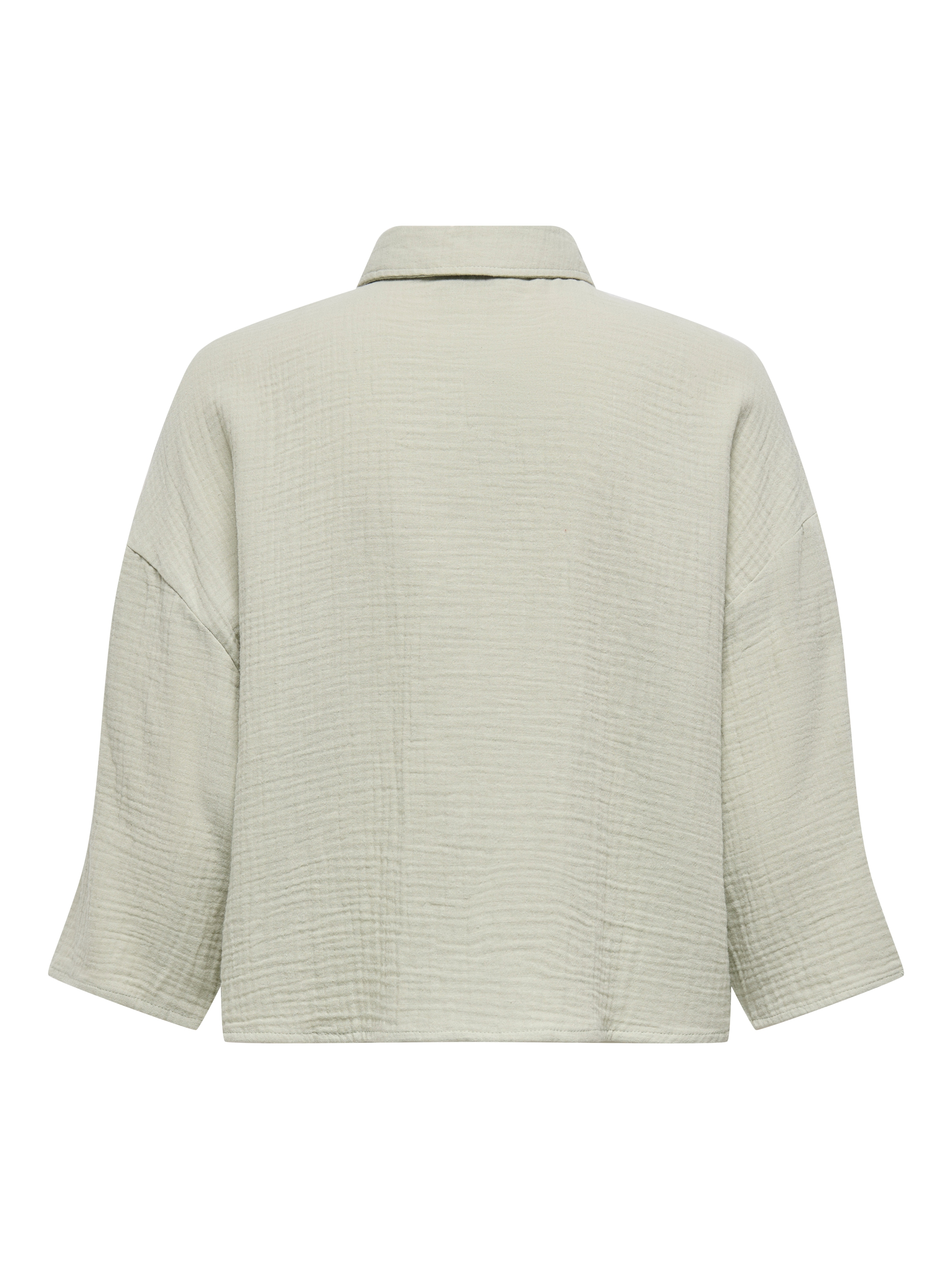 JDY Blouse chemise »JDYTHEIS LIFE 3/4 CROP SHIRT WVN NOOS« Baumwolle, regular fit