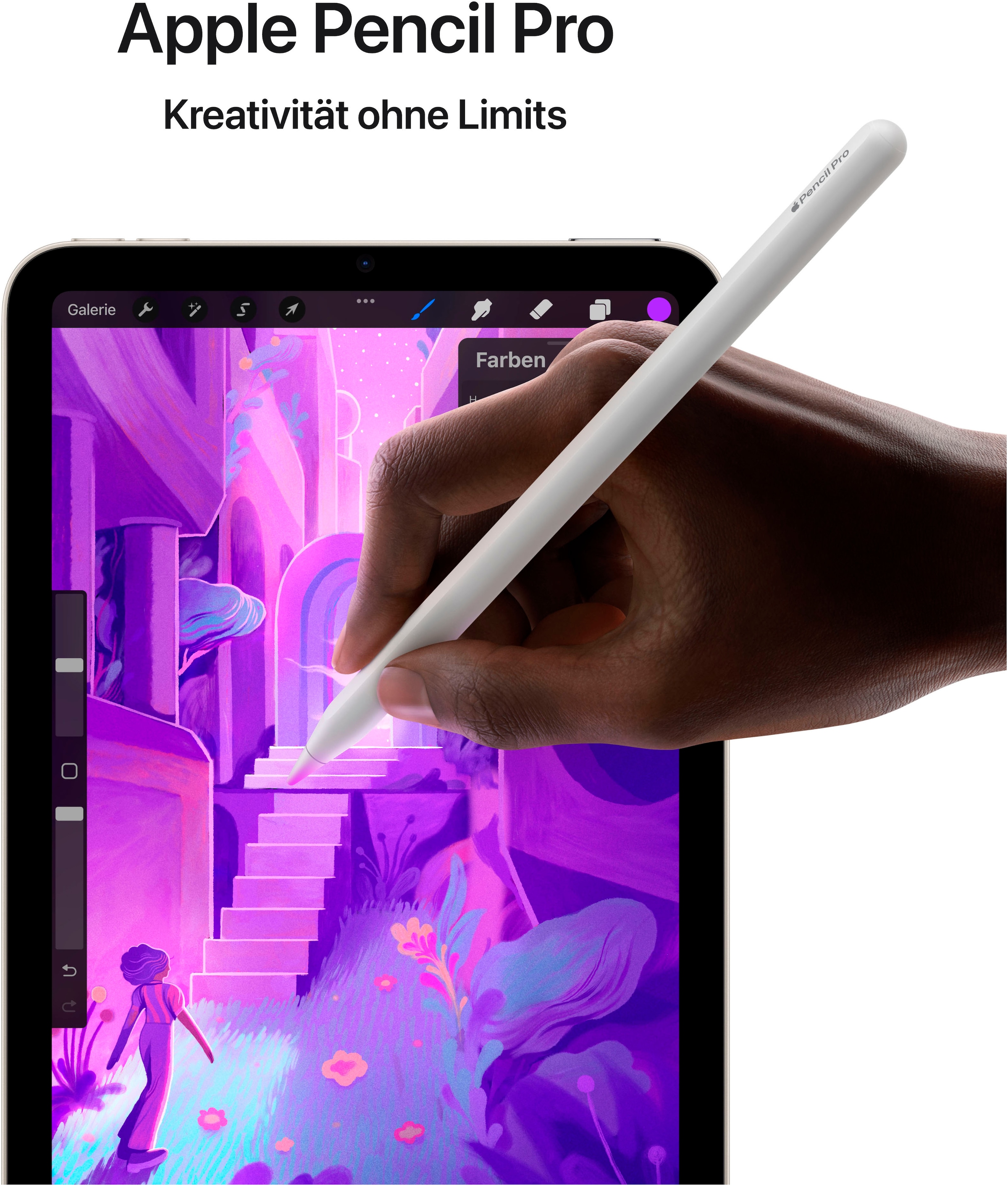 Apple Tablettes »iPad mini 2024 Wi-Fi + Cellular 256GB« (21 cm / 8.3 ″) iPadOS 256 Go )
