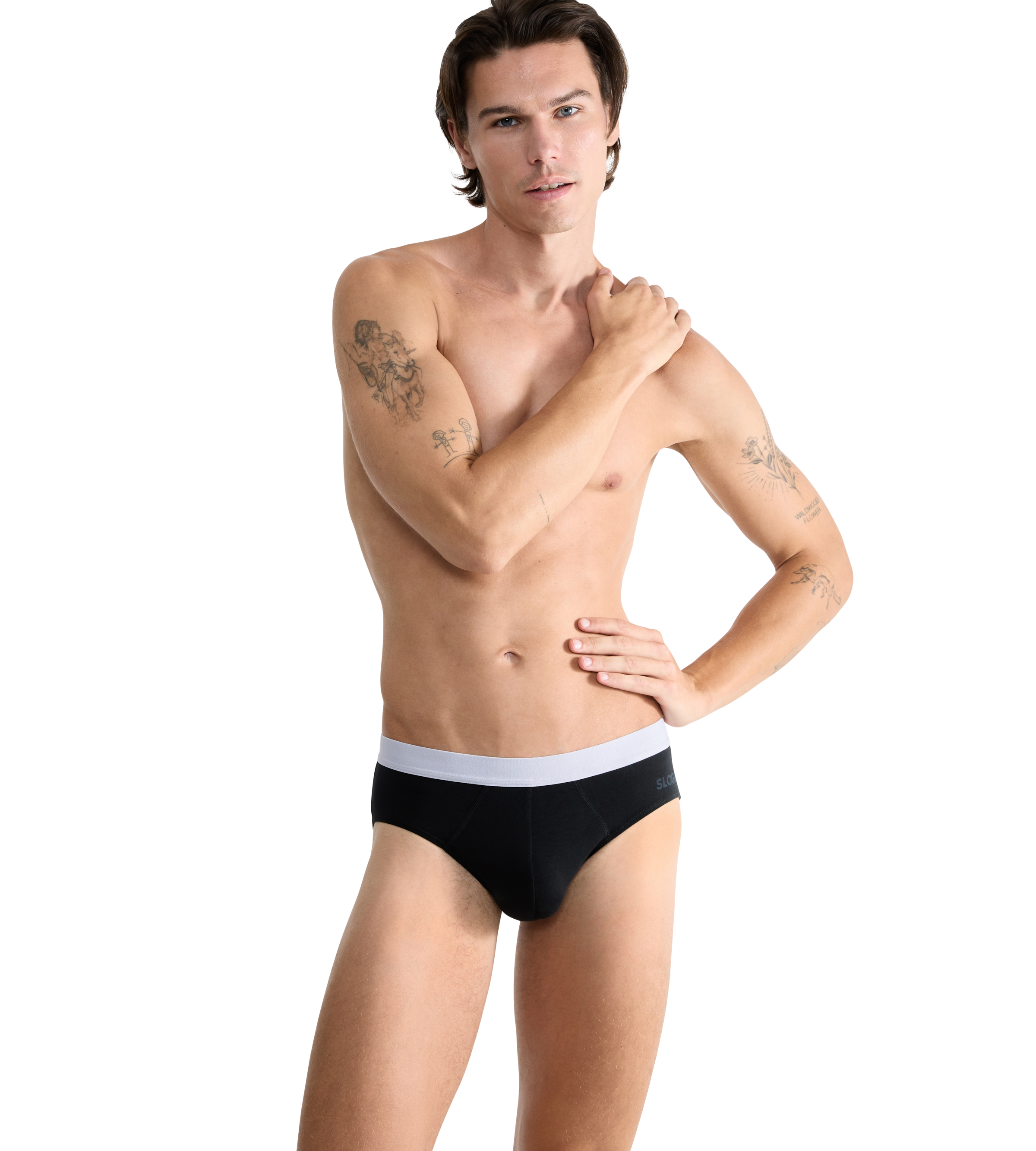 sloggi Slip »men GO ABC 2.0 Brief 2P«, (Packung, 2 St., 2er Pack), moderne bequeme Basics