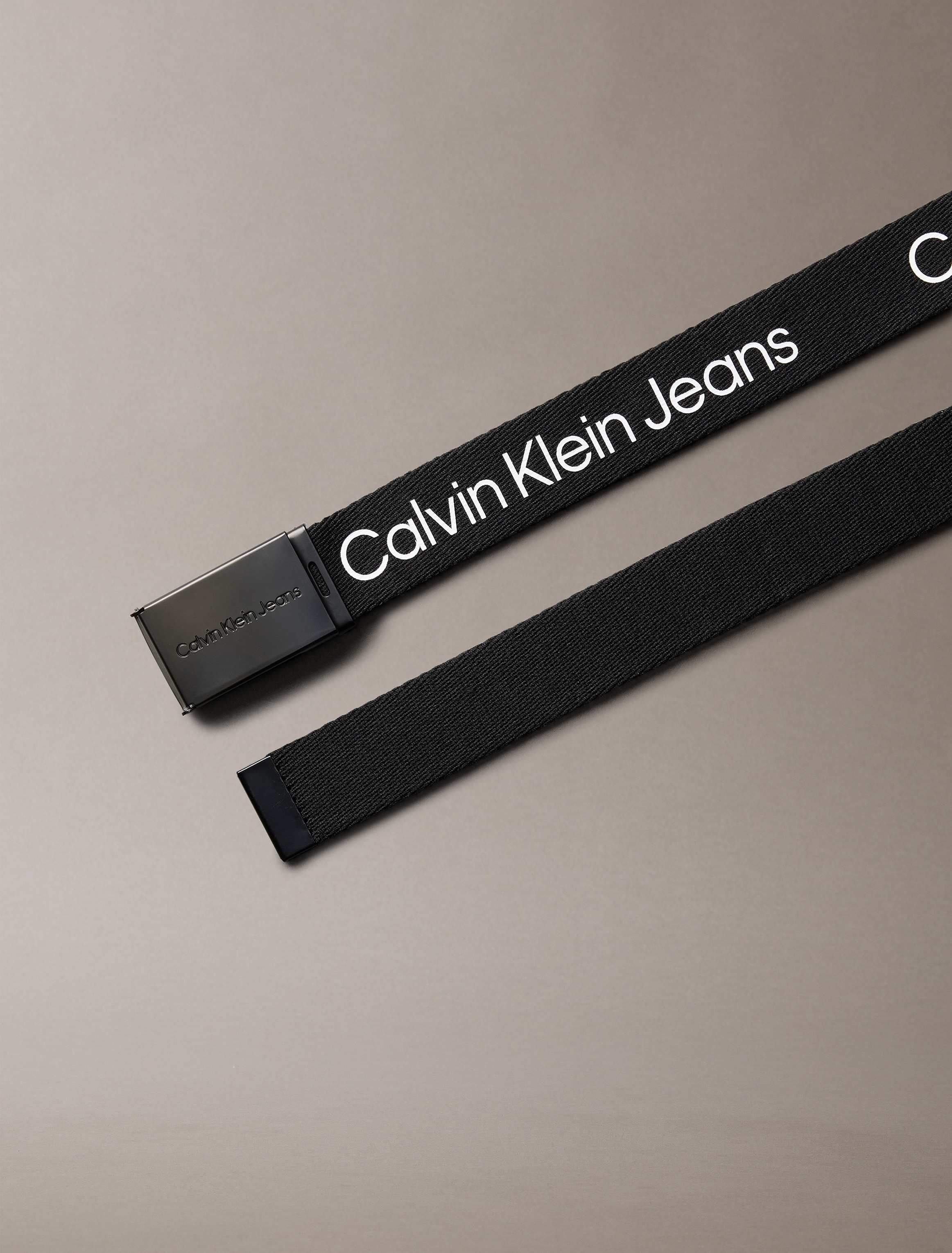 Calvin Klein Jeans Koppelgürtel »CANVAS LOGO METALLIC BUCKLE BELT«, für Kinder bis 16 Jahre