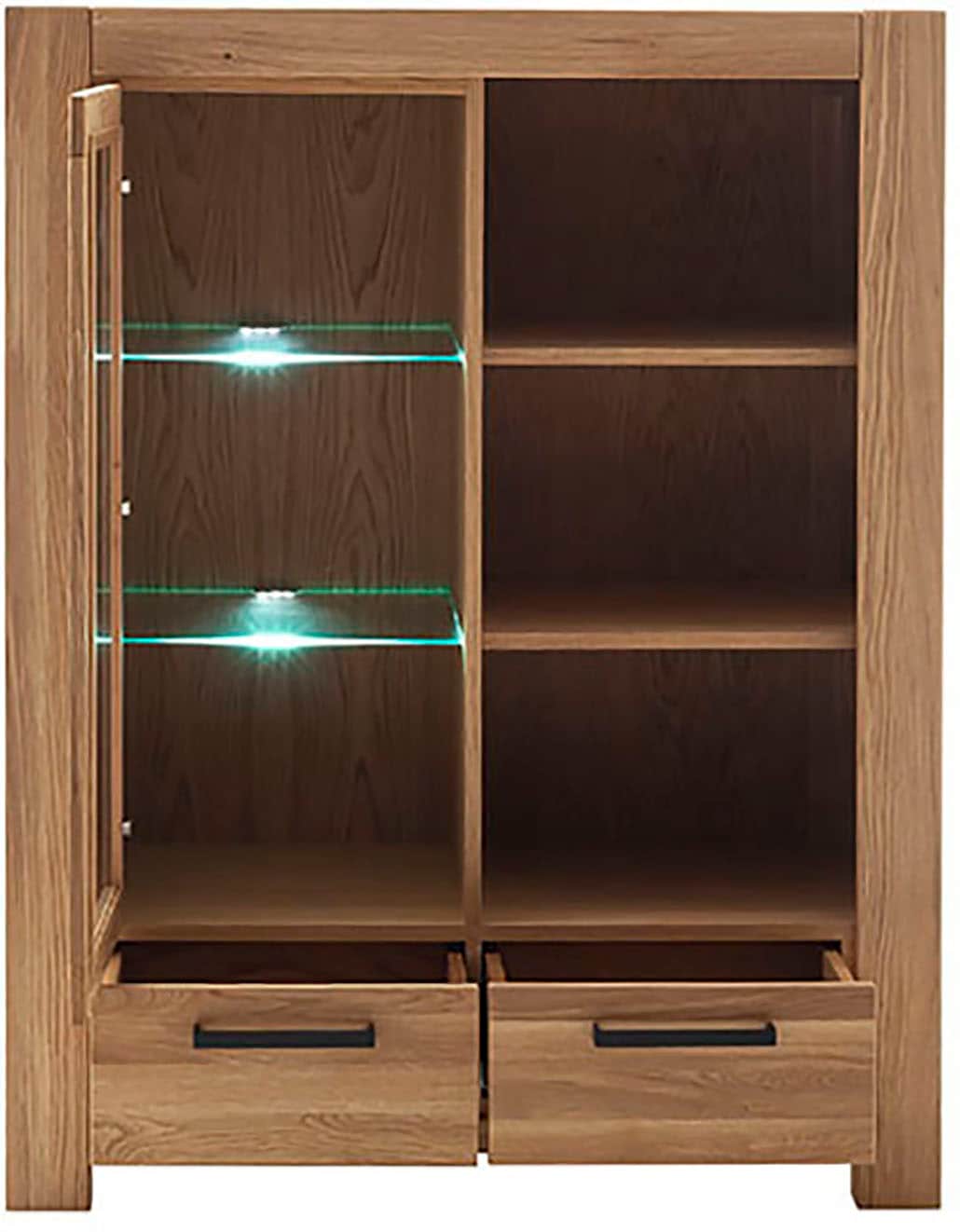 MCA living Highboard »Silias Komi-Highboard Rechts«, (1 St.), Schubkastenführung gedämpft