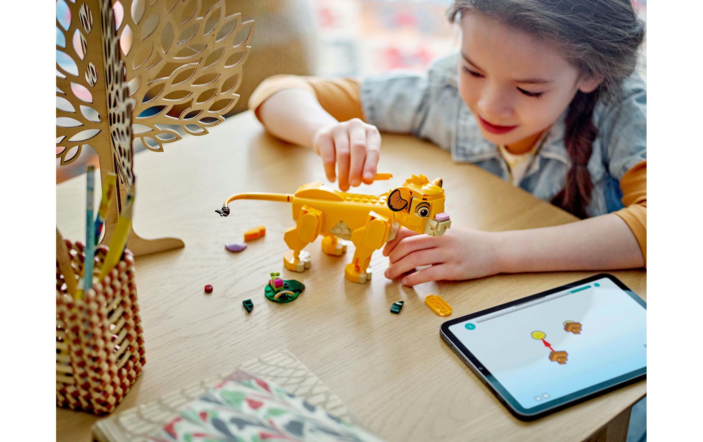 LEGO® Spielbausteine »Disney Simba, das Löwenjunge des Königs 43243«