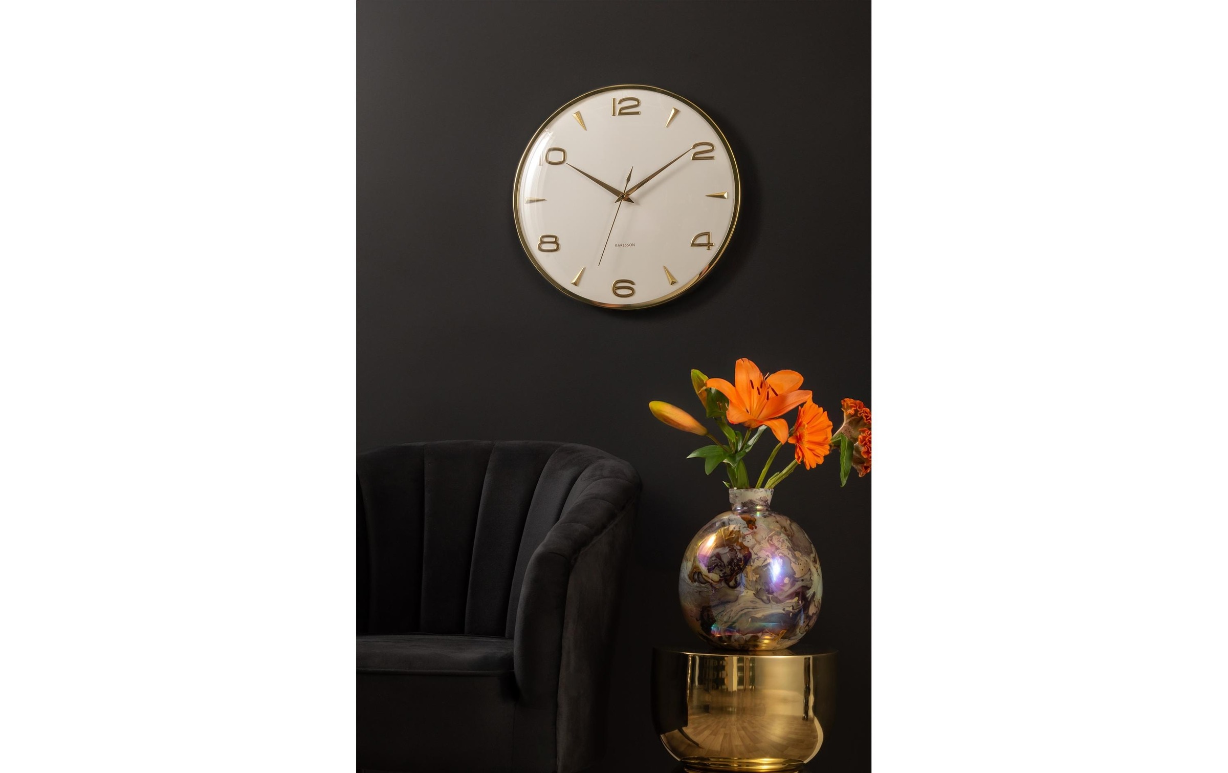Karlsson Wanduhr »Sienna Glow«
