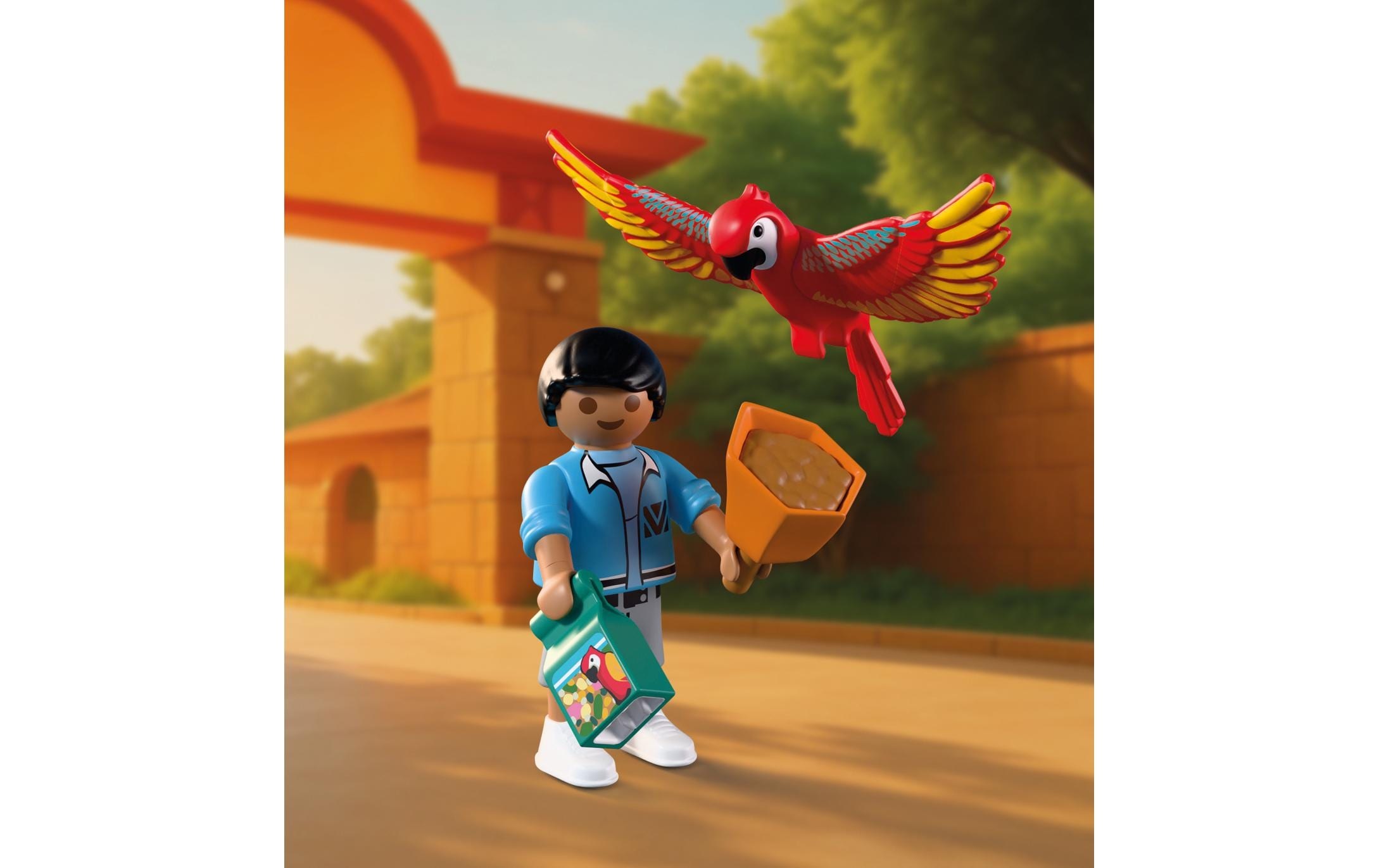 Playmobil® Jeu de construction »Zoo: Maskottchen (72074), Animals & Friends«
