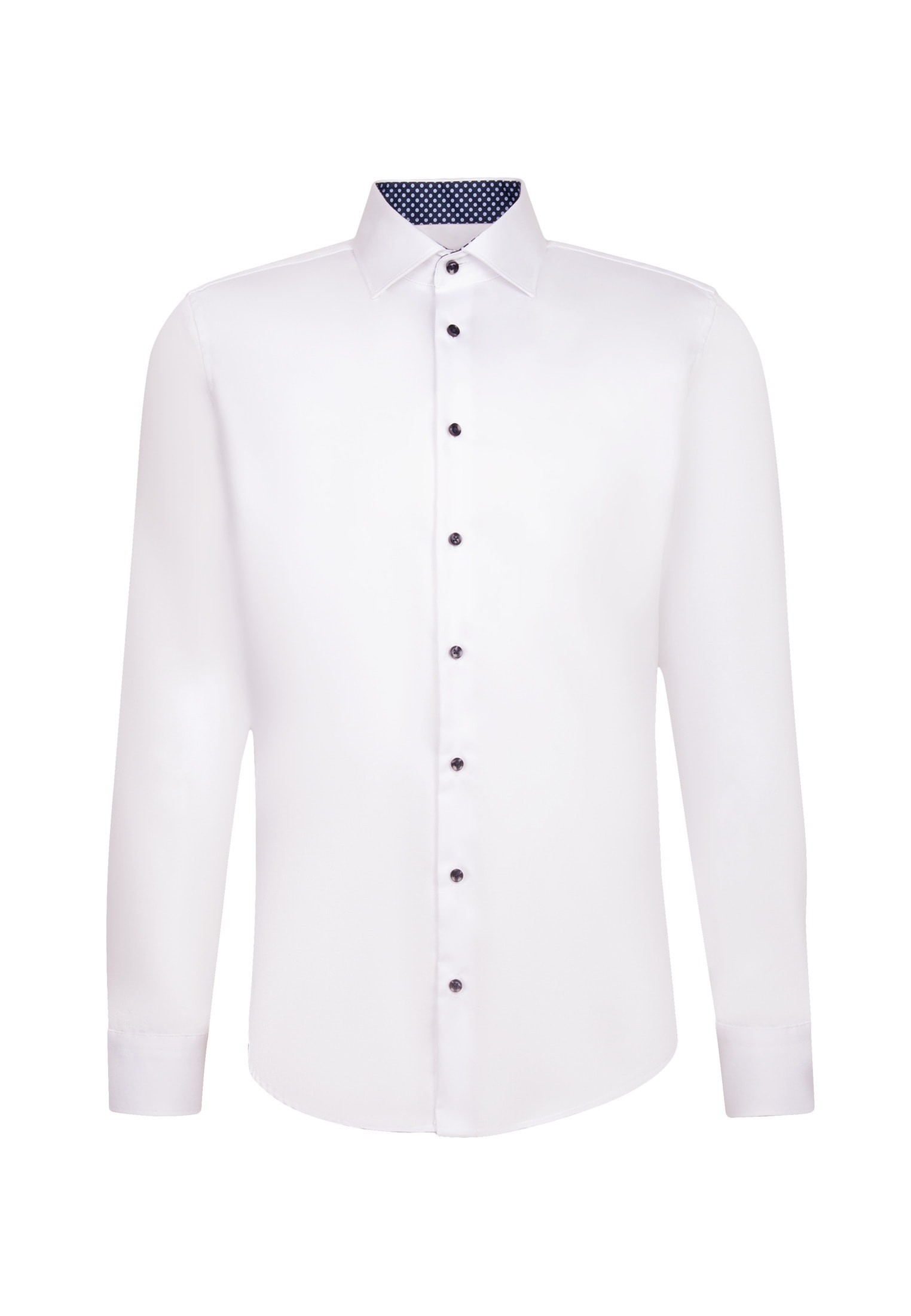 seidensticker Businesshemd »Schwarze Rose« Shaped 1/1 Kentkragen Uni