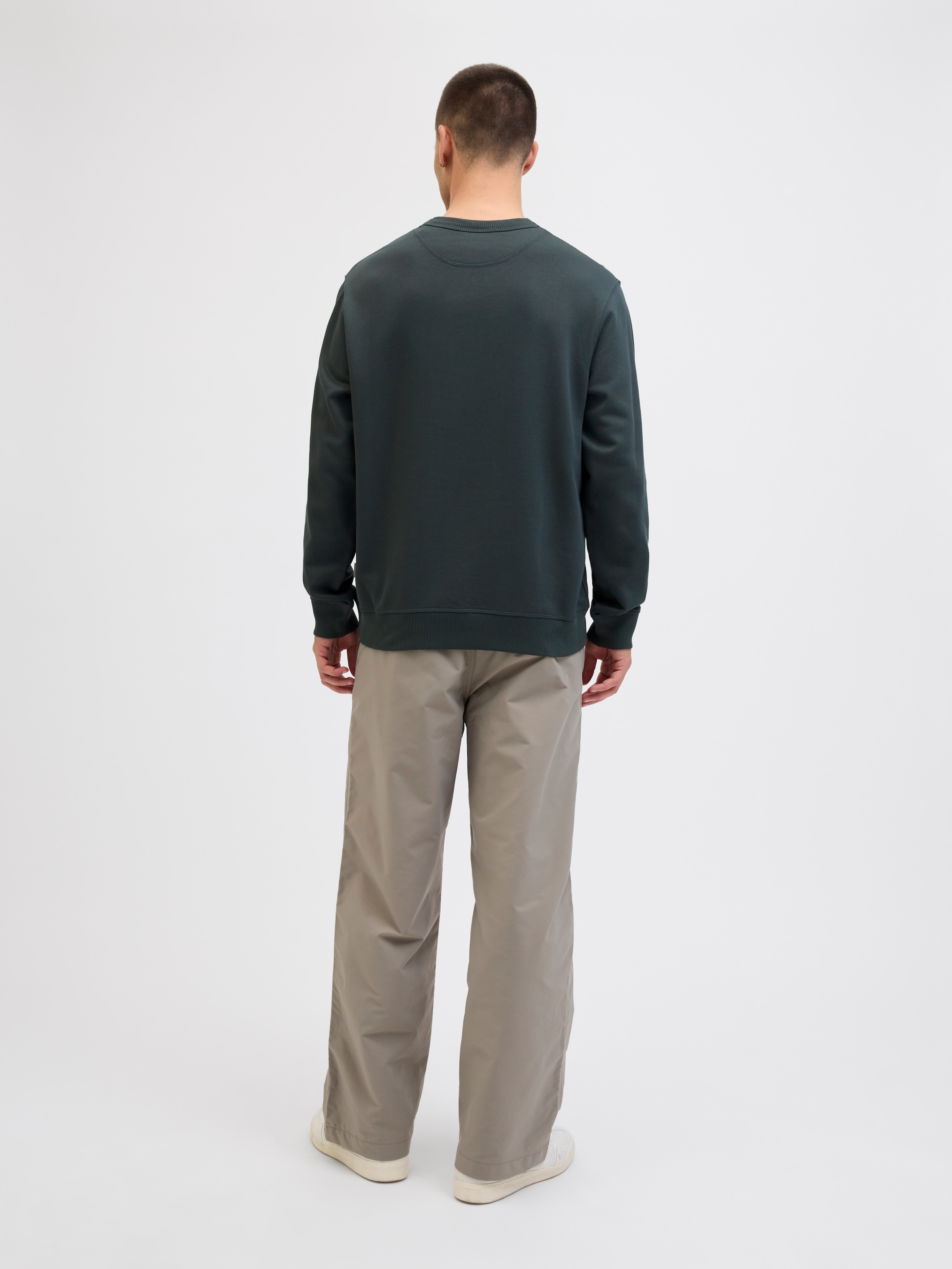 Jack & Jones Sweatshirt »JORNORREBRO EMB SWEAT CREW NOOS«, mit Logo Print
