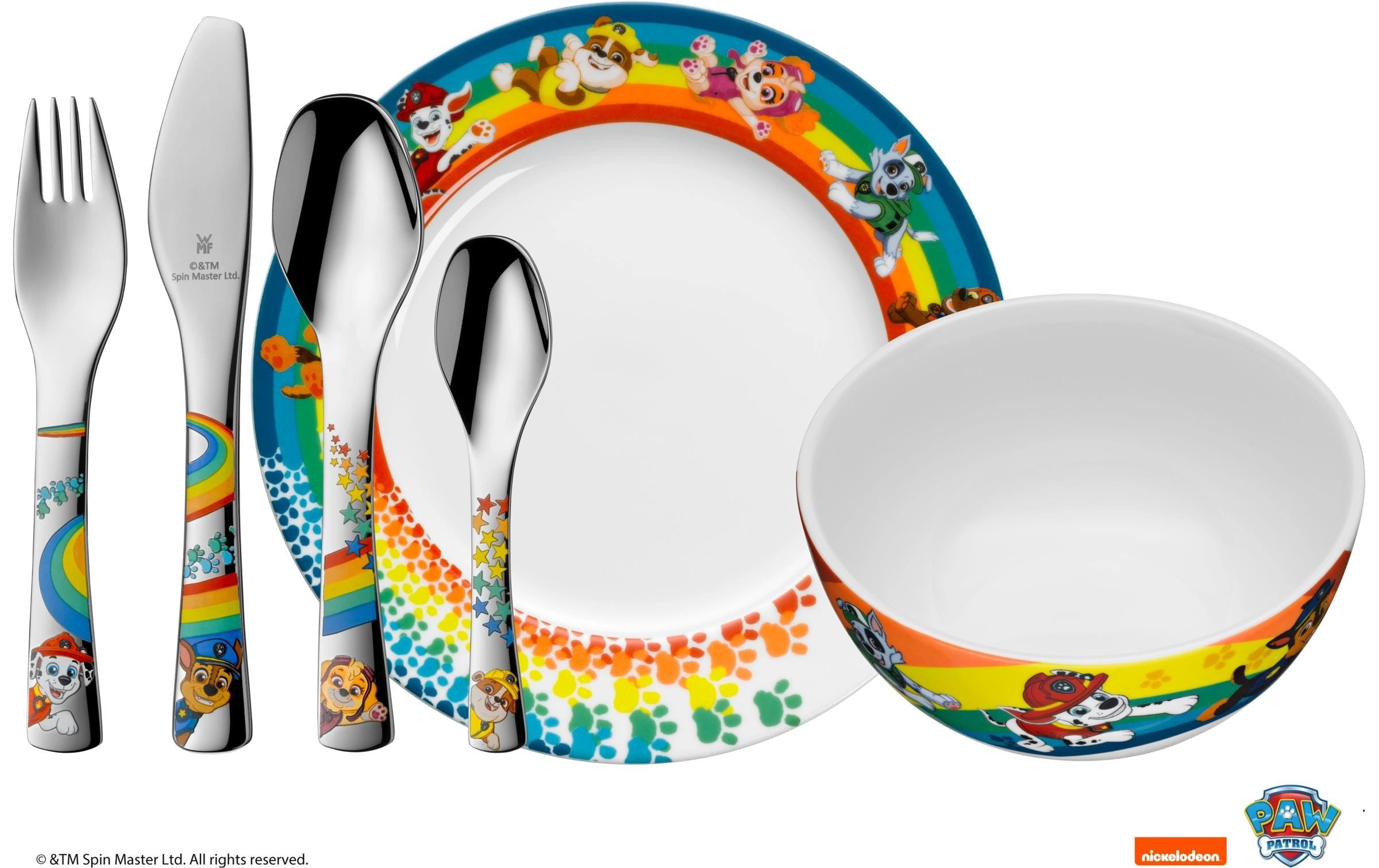 Image of WMF Kindergeschirr-Set "Paw Patrol 6-teilig"