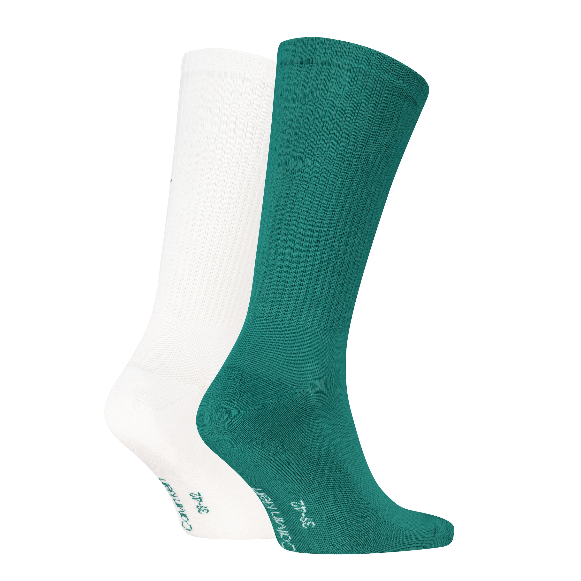 Calvin Klein Jeans Chaussettes »CKJ MEN SOCK 2P MONOGRAM« 2 paires, 2 Couple tlg. avec talon renforcé, semelle confortable en éponge