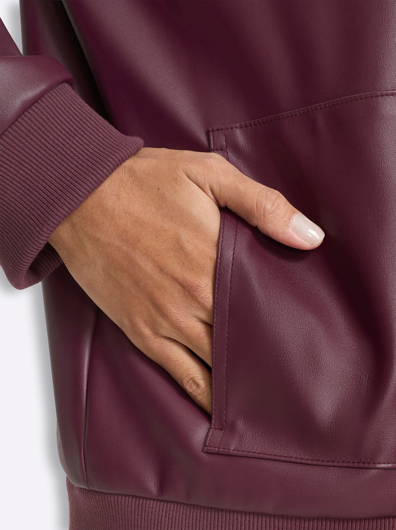 heine Veste en imitation cuir