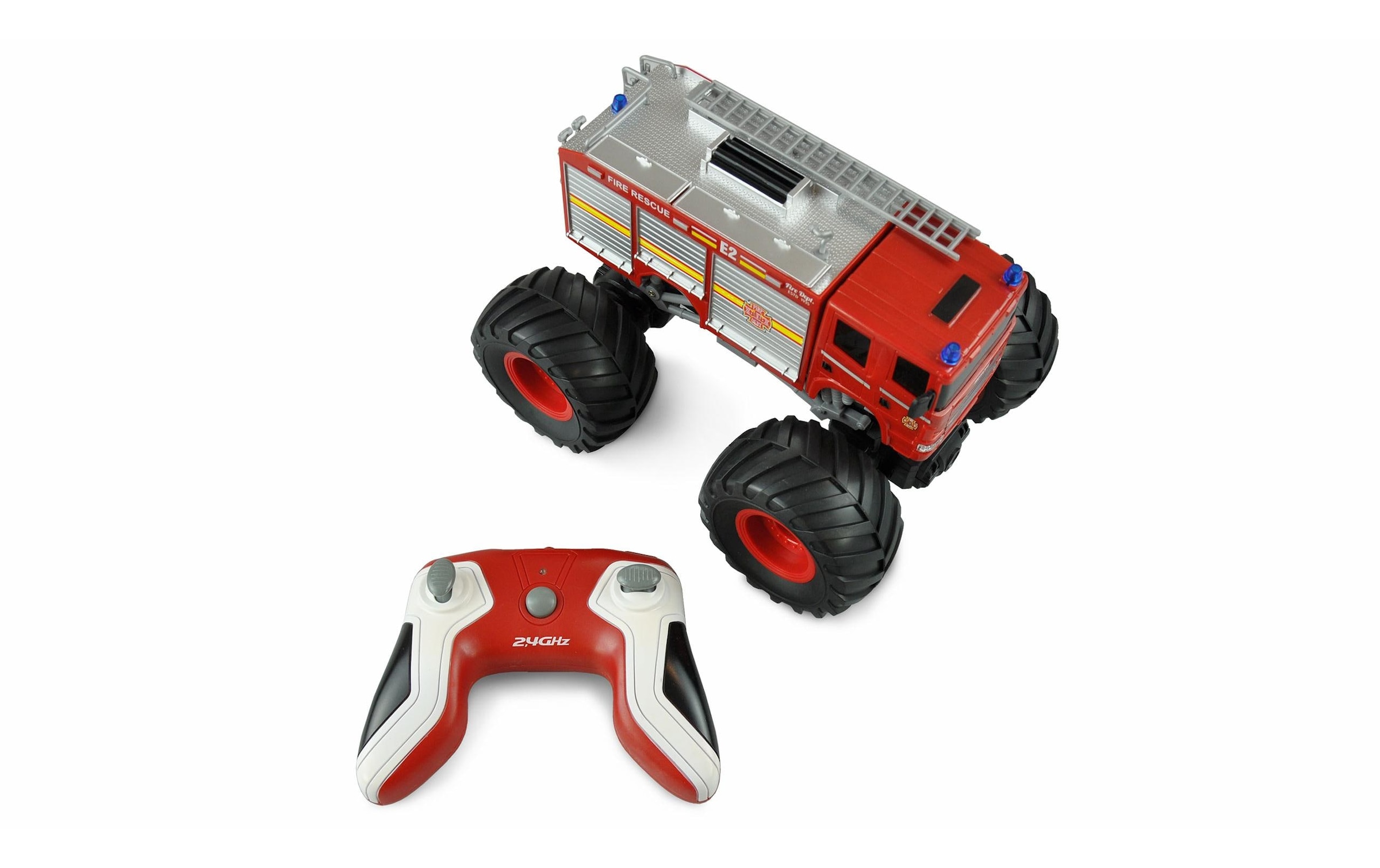 RC-Monstertruck »Feuerwehr Rot«