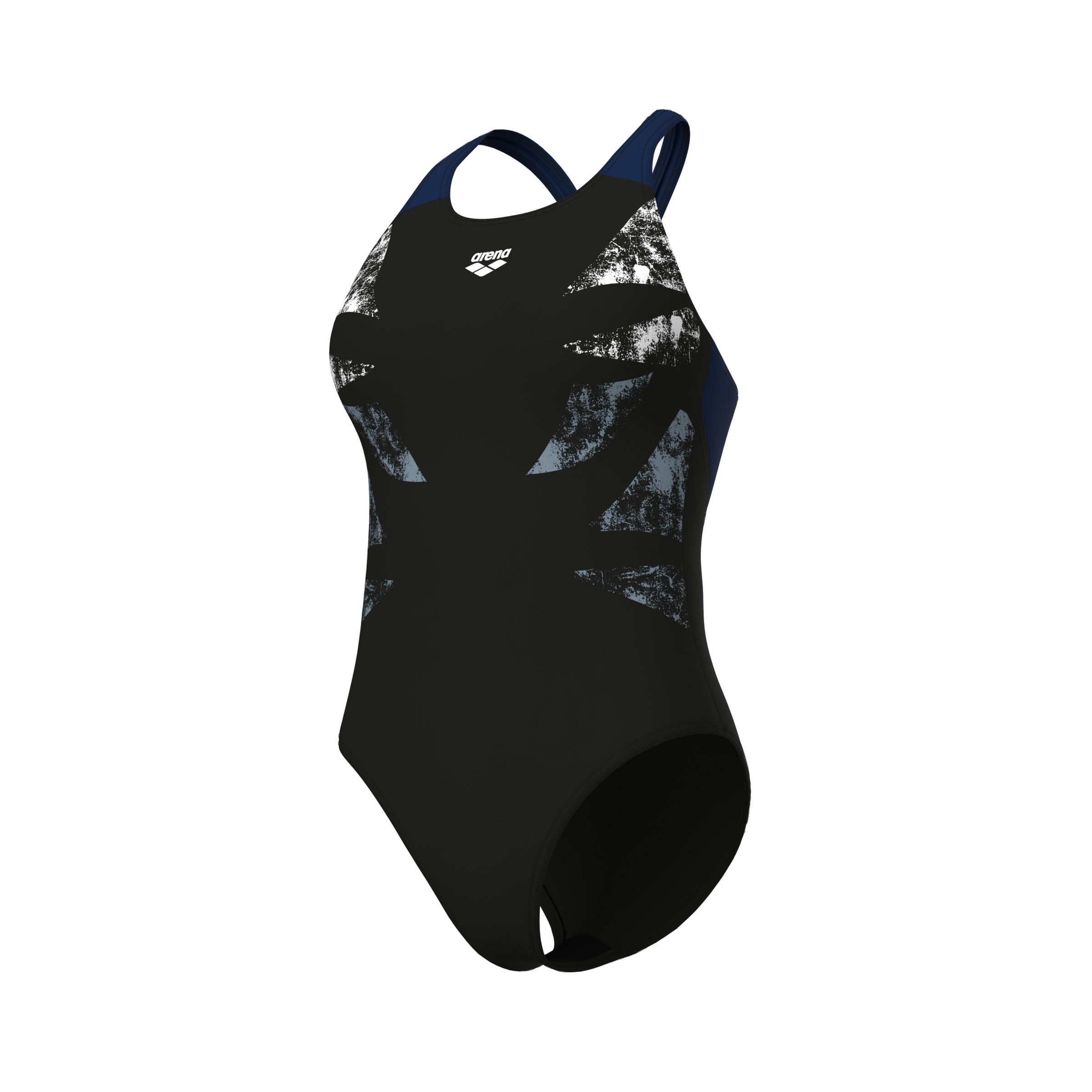 Arena Badeanzug »WOMEN'S ARENA GRAPHIC SWIMSUIT V BACK L« 1 Stk. tlg.