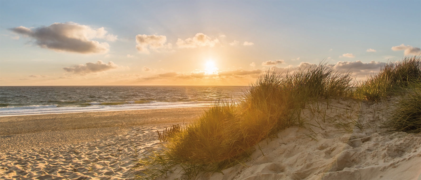 Image of Bönninghoff Leinwandbild "Strand Sonne" 1 Stk. tlg.