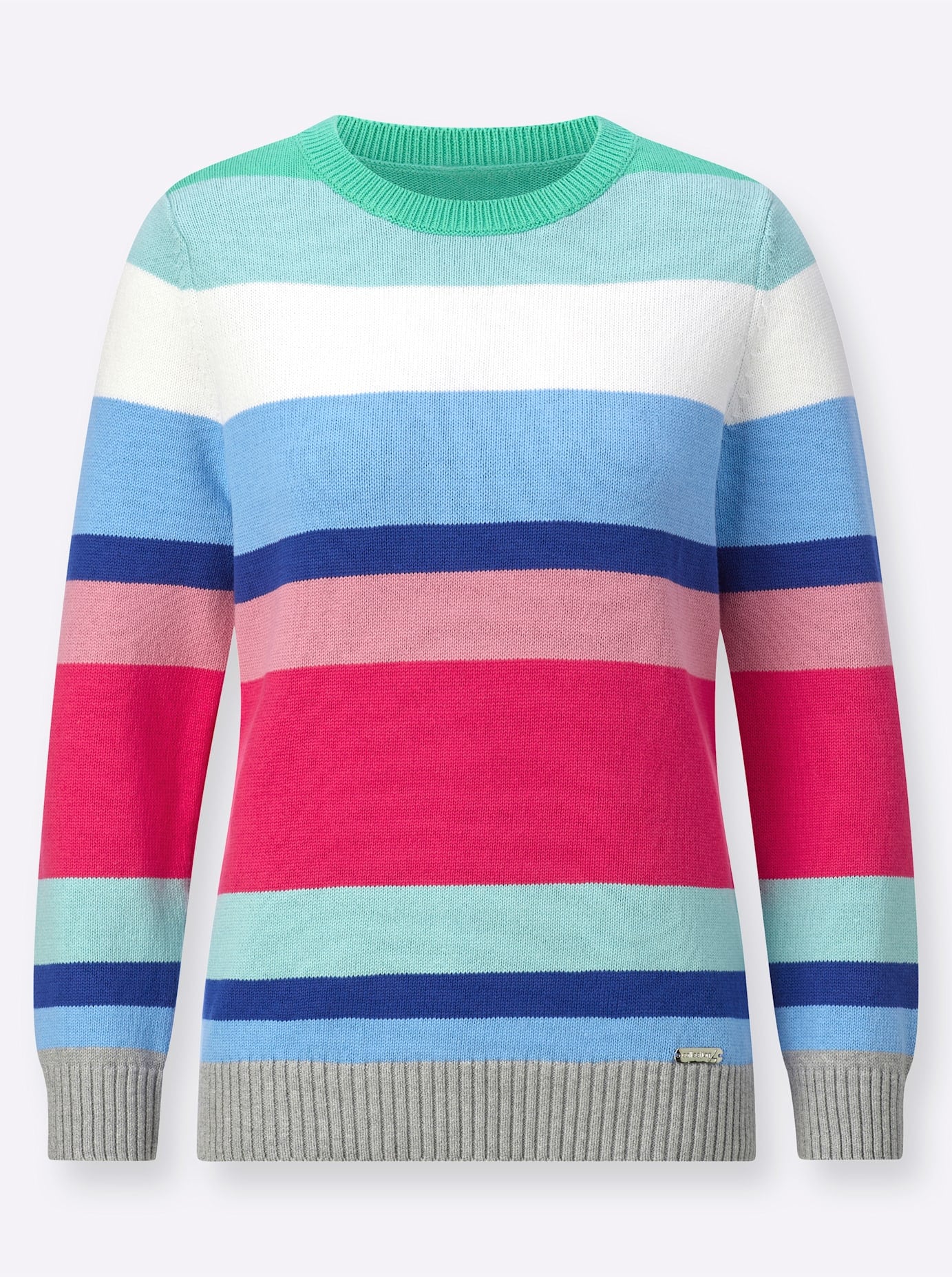 Casual Looks Rundhalspullover »Rundhals-Pullover«