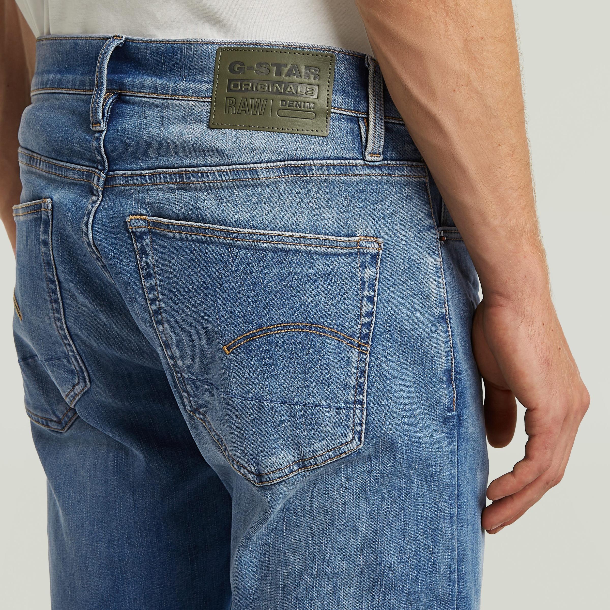 G-STAR Slim-fit-Jeans »3301 Slim« mit toller Waschung und Elasthan