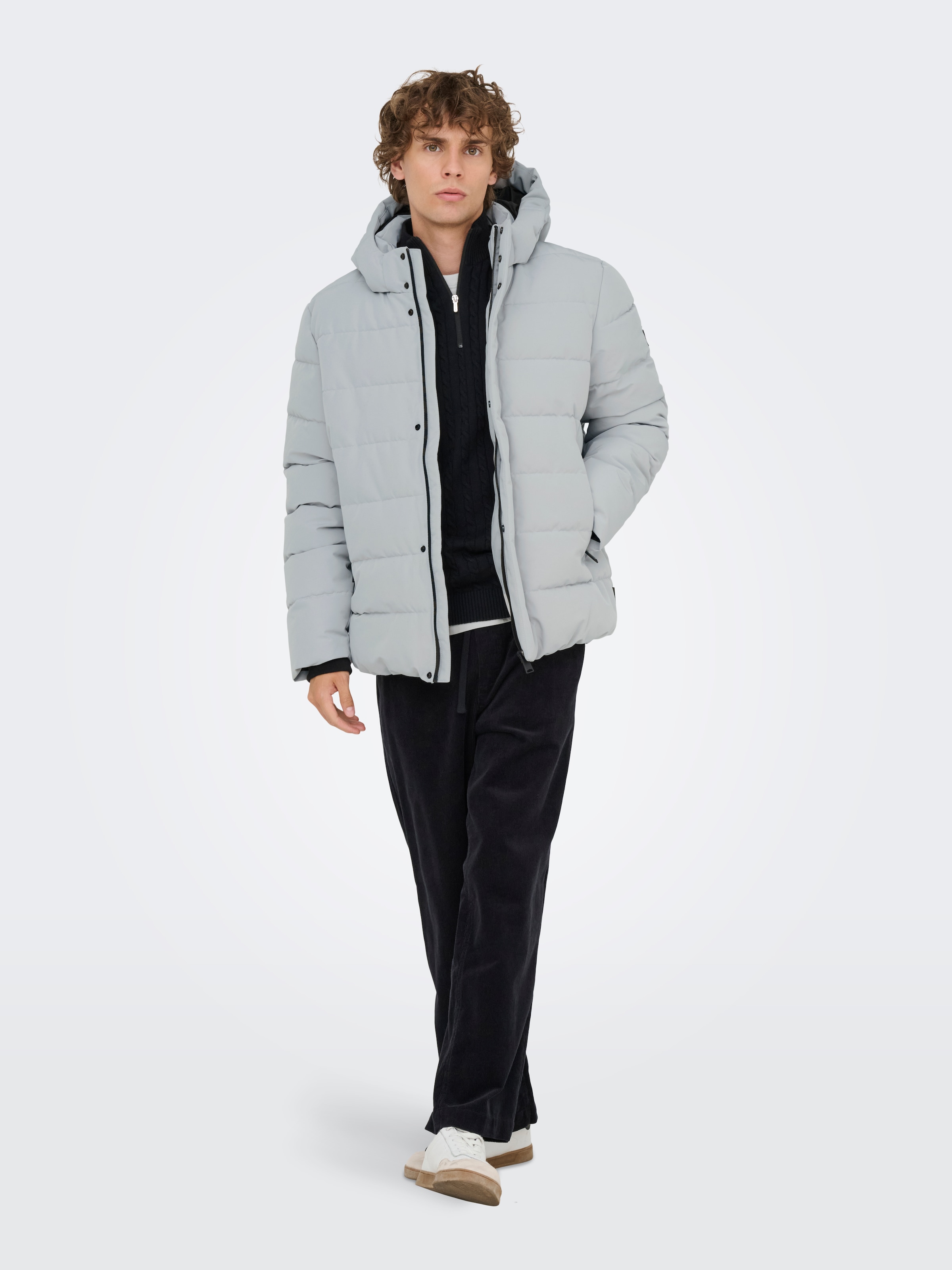 ONLY & SONS Veste matelassée »ONSCAYSON PUFFA OTW NOOS« mit Kapuze