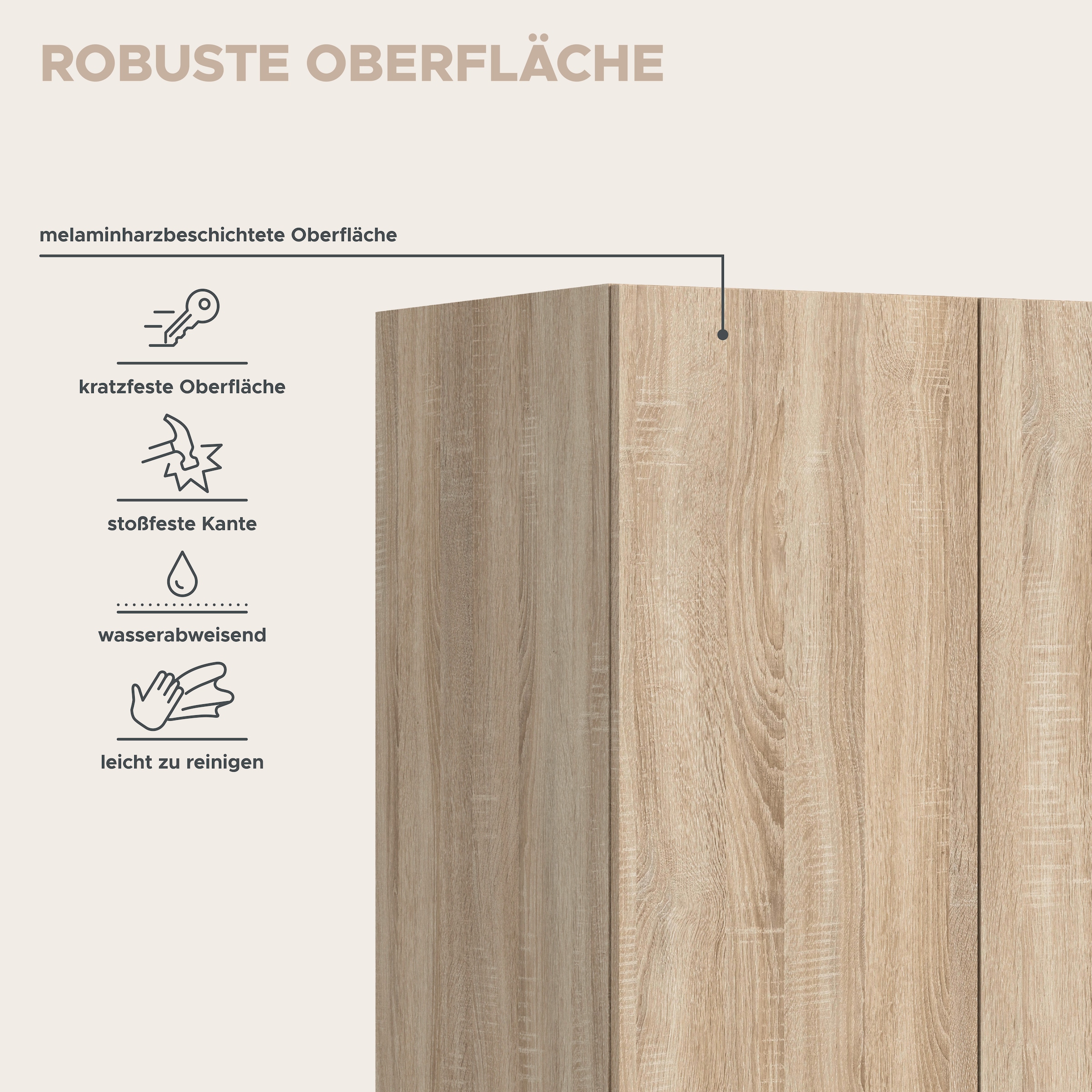 Home affaire Set d'armoires »Skarde moderner Kleiderschrank Schlafzimmerschrank« wähle deine beste Schrank Kombination, 1 cuis tlg.