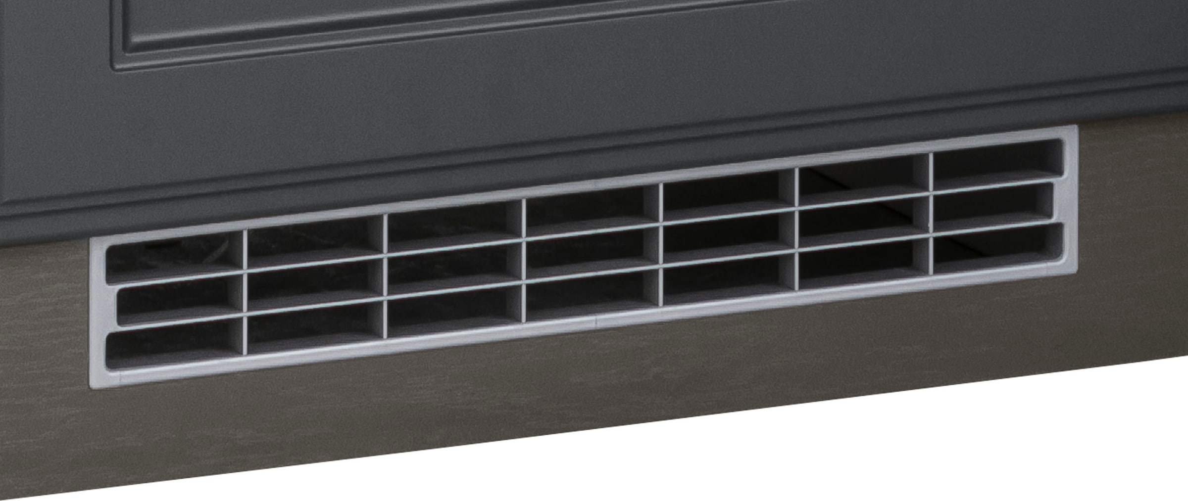 KOCHSTATION Backofenumbauschrank »KS-Stockholm« 60 cm breit, hochwertige MDF-Fronten mit Fräsung
