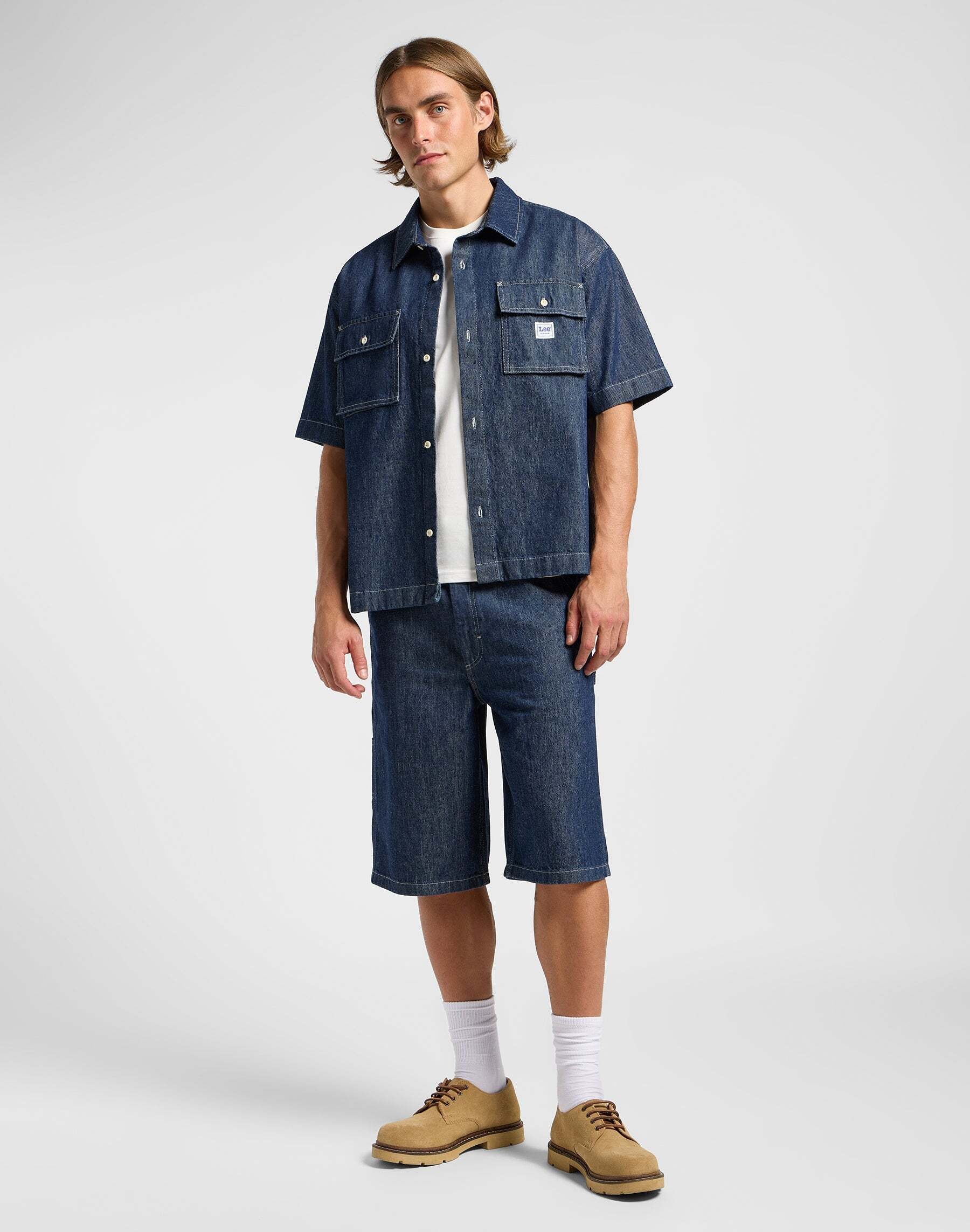 Lee® Loose-fit-Jeans »LEE Jeansshorts Carpenter Skater Short«