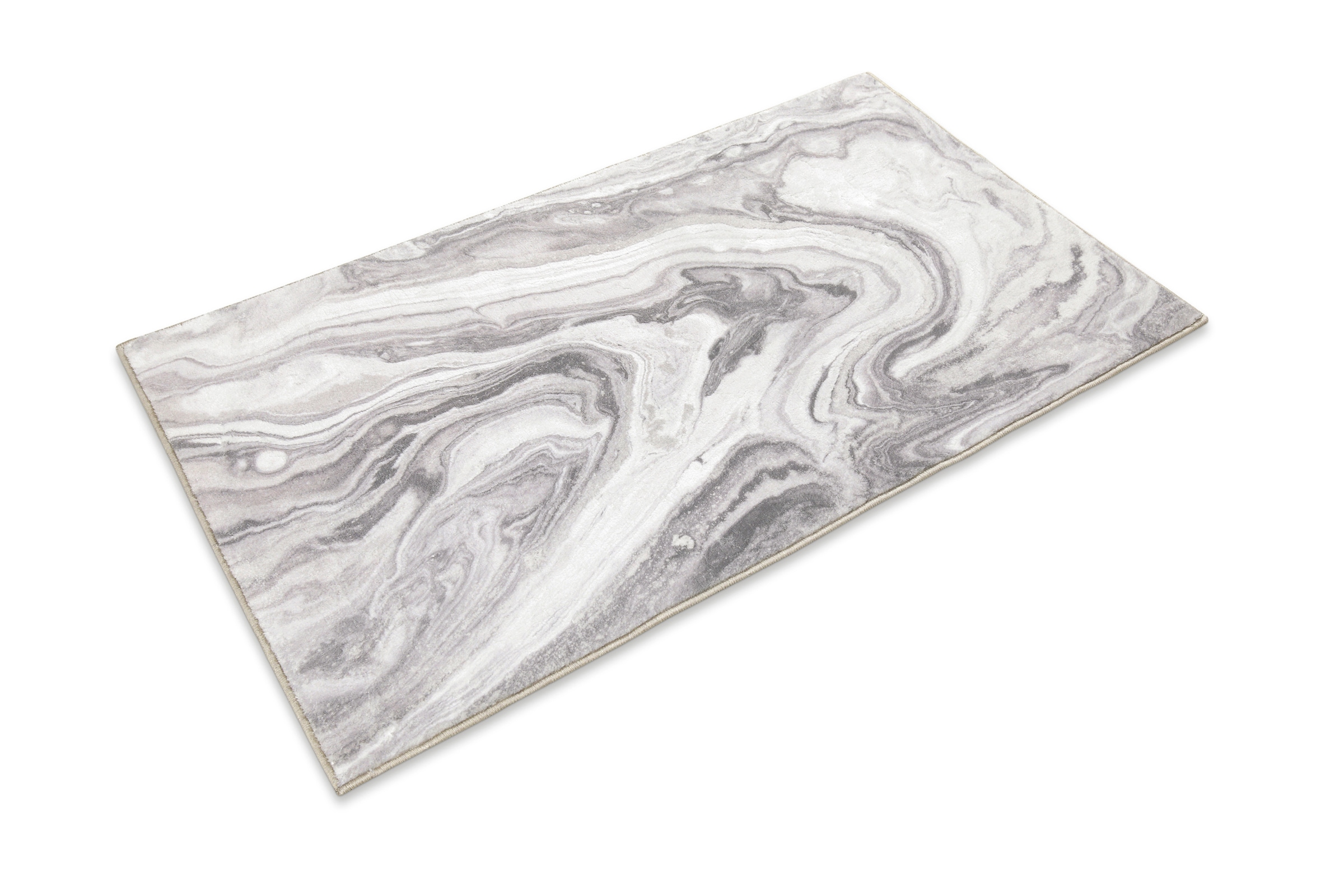 Image of Wecon home Badematte "Jani" Höhe 5 mm Marmor Design, waschbar, rutschfest, schnell trocknend, Badteppich