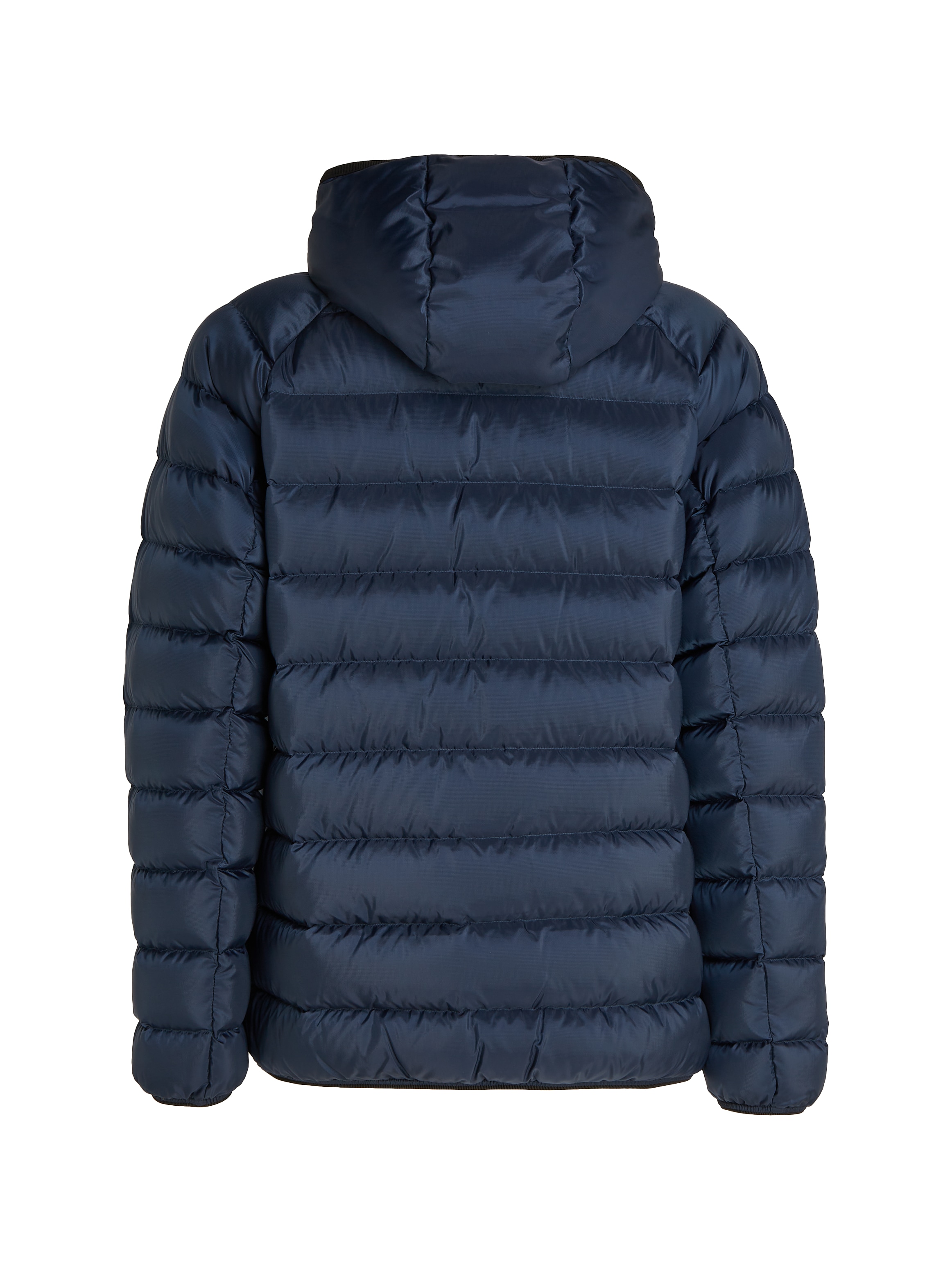 Tommy Jeans Daunenjacke »TJM HOODED LT DOWN JACKET EXT«, mit Kapuze, mit Kapuze und integriertem Stehkragen